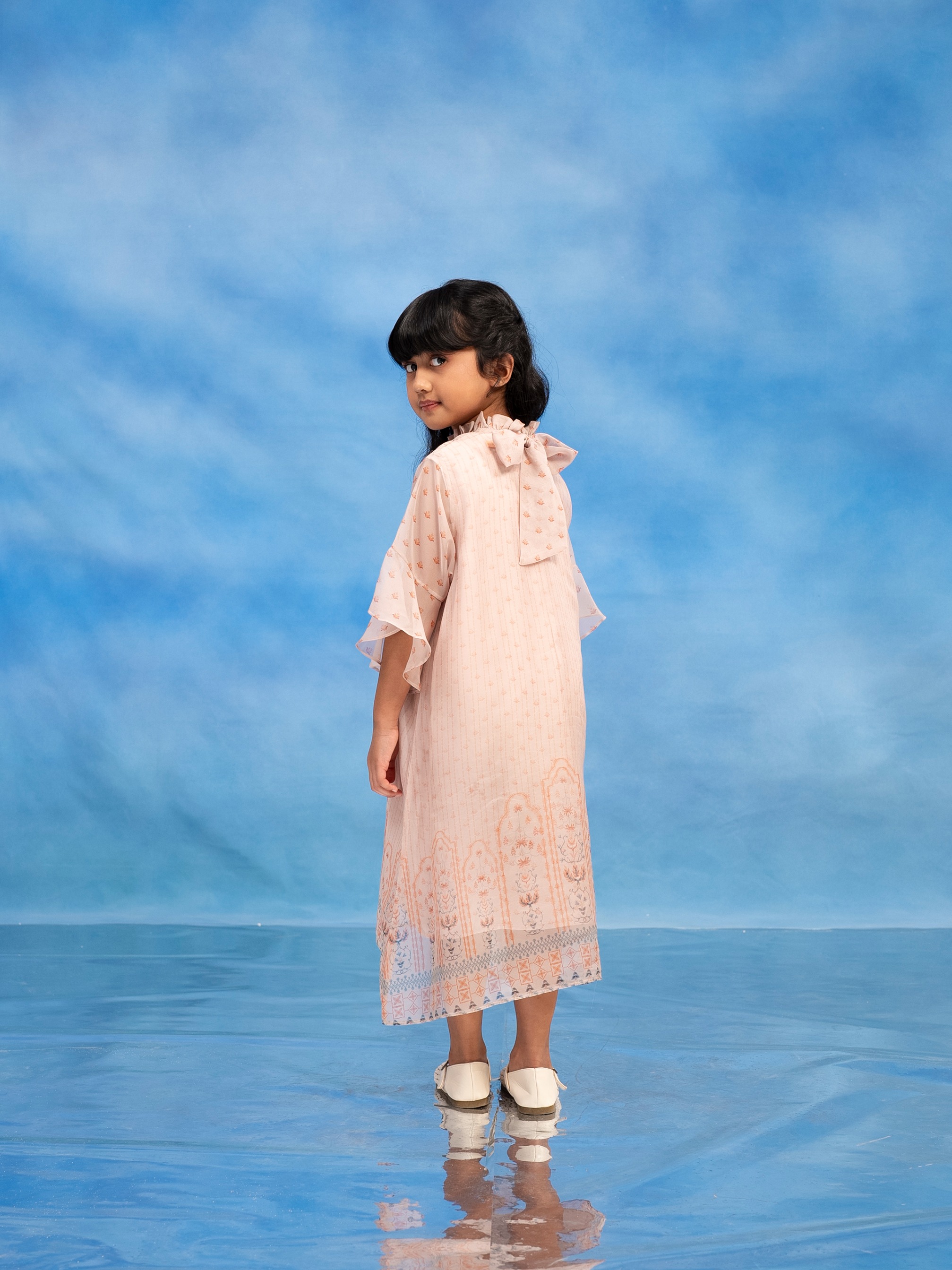 Cydney Dress Set Light Orange