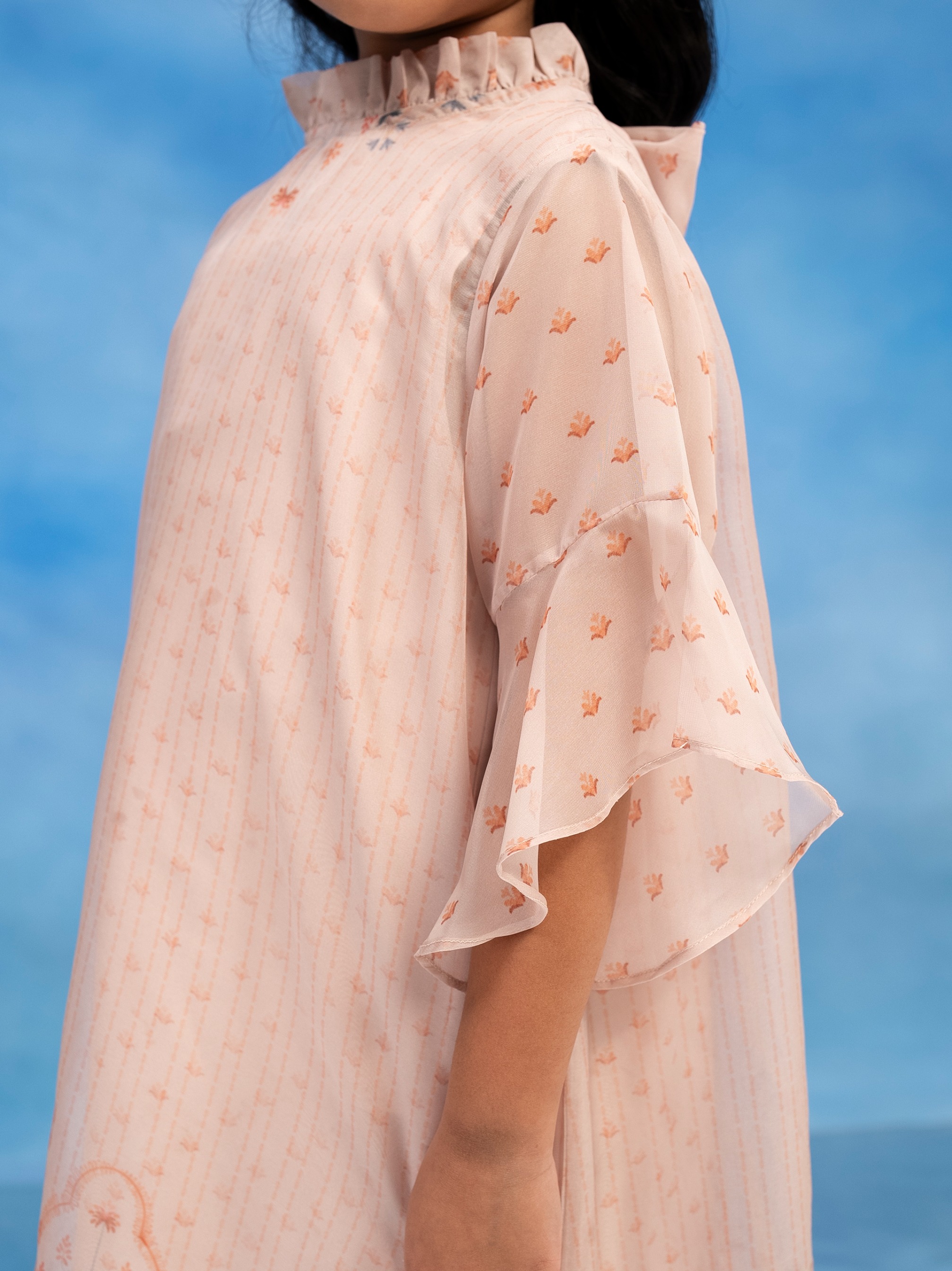 Cydney Dress Set Light Orange