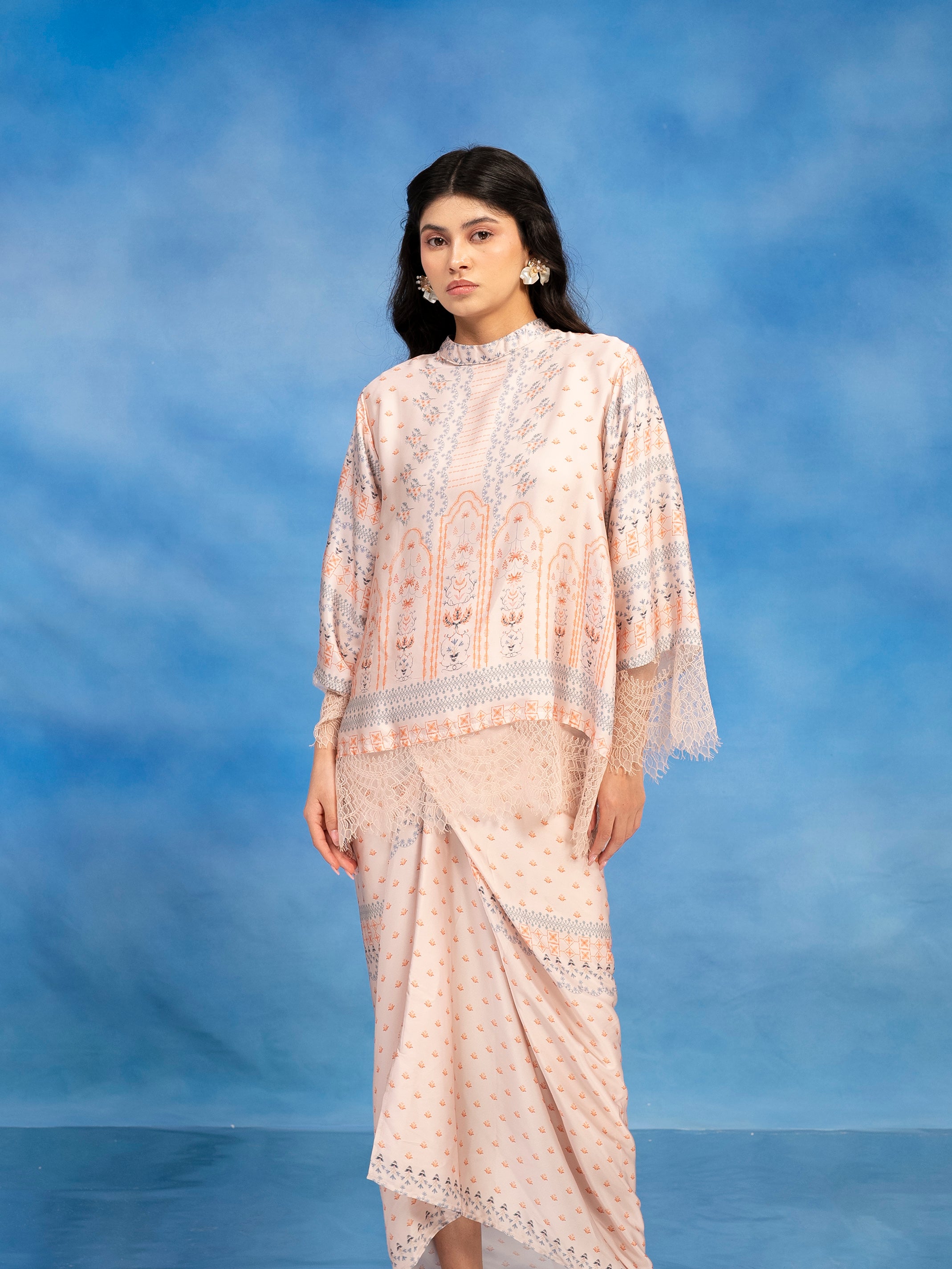 Claire Top Light Orange
