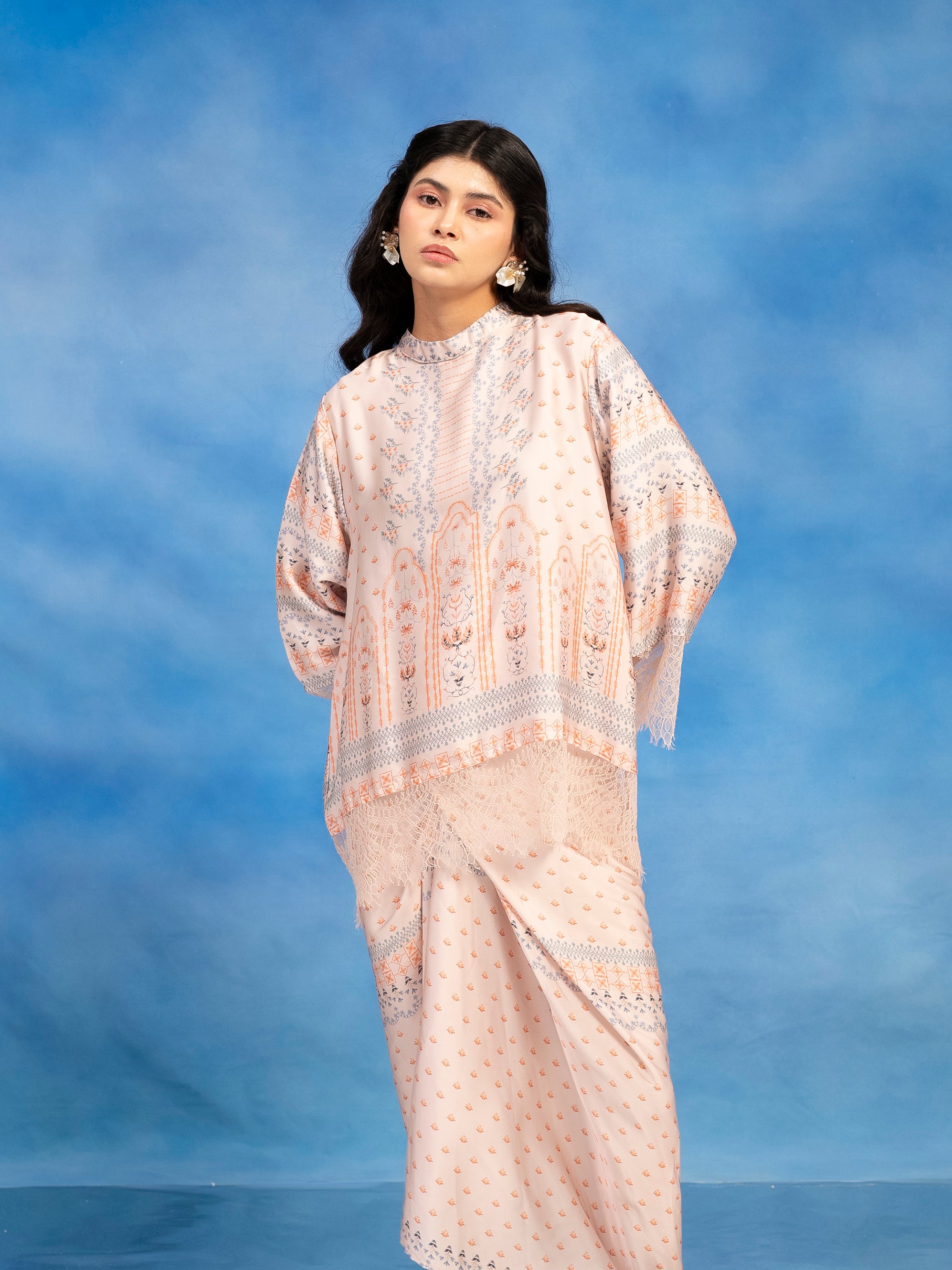 Claire Top Light Orange