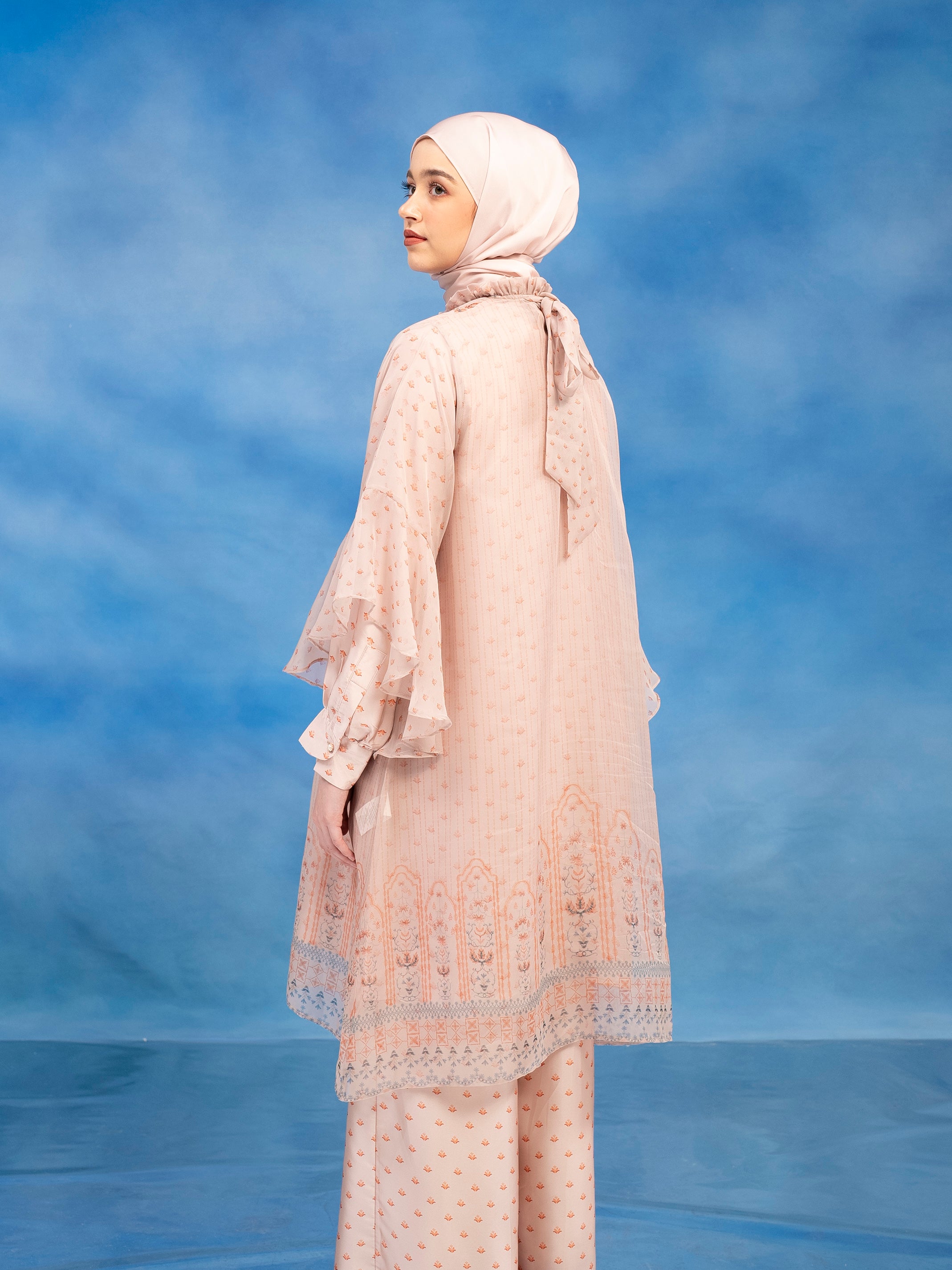 Clancy Tunic Set Light Orange