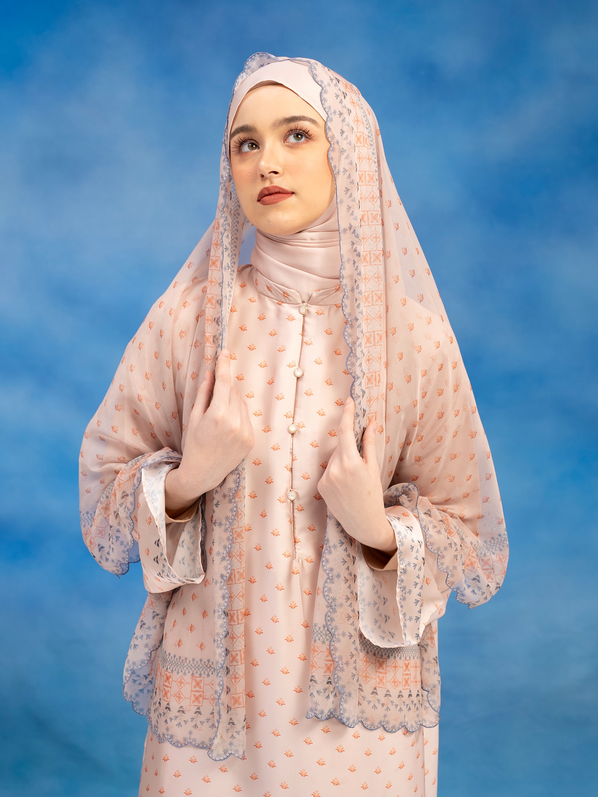 Carina Tunic Set Light Orange