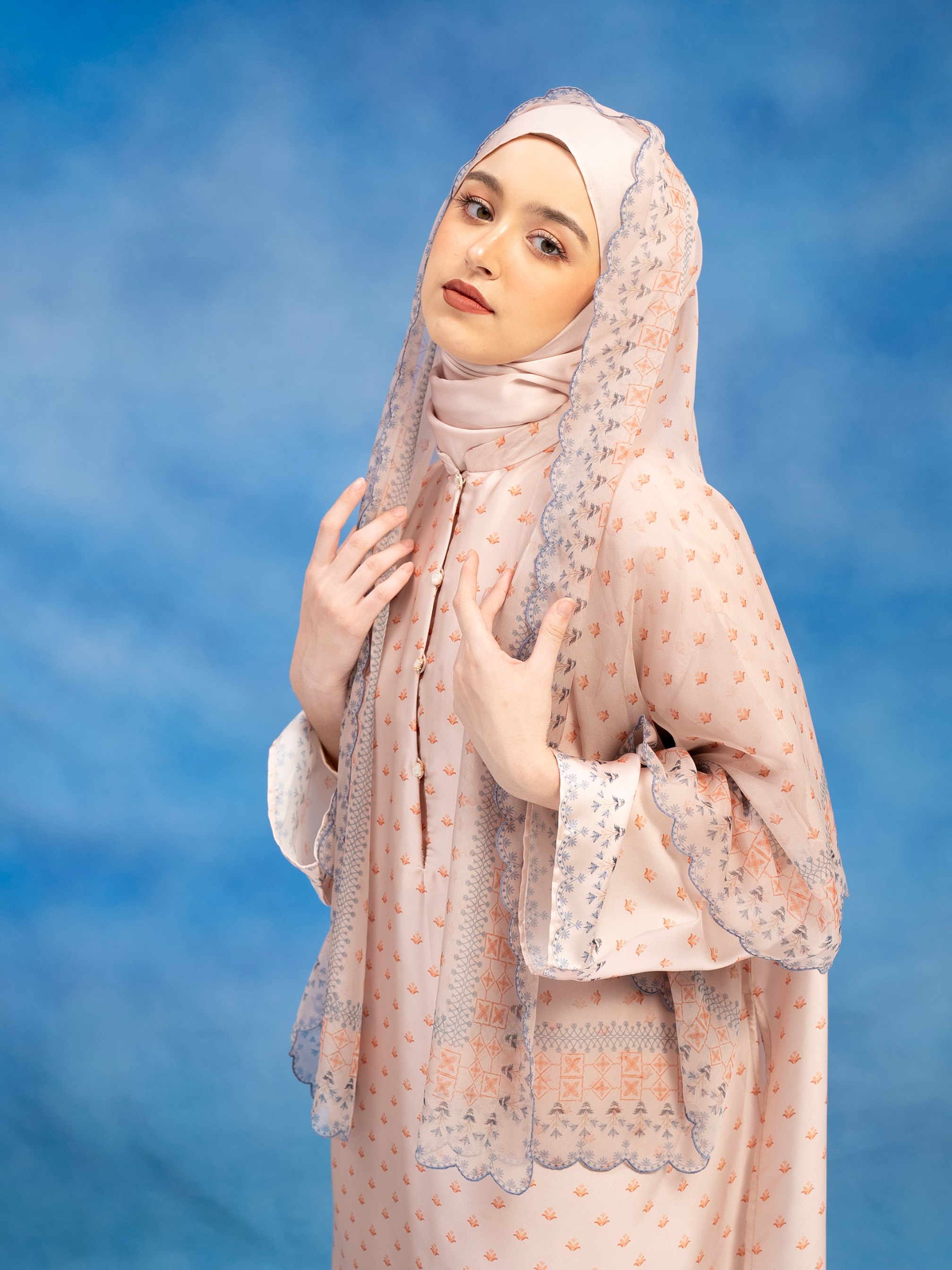Carina Tunic Set Light Orange