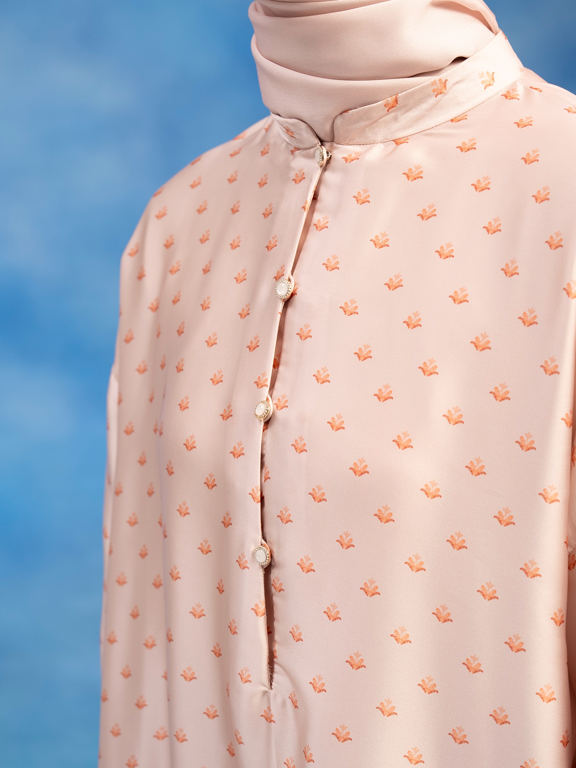 Carina Tunic Set Light Orange