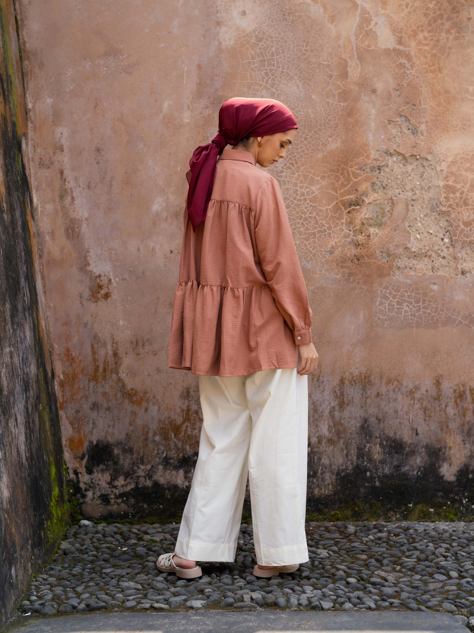 Nalia Top Brown