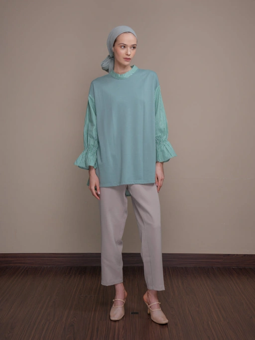 Image of Velixa Sweatshirt Moss Green