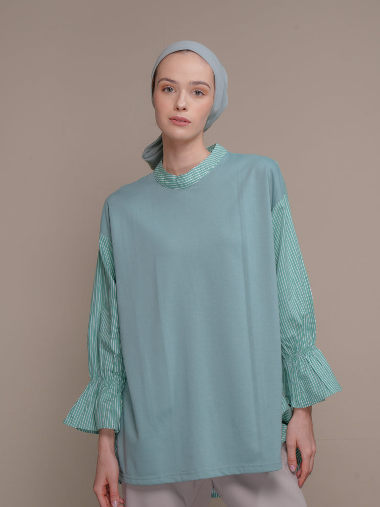 Velixa Sweatshirt Moss Green