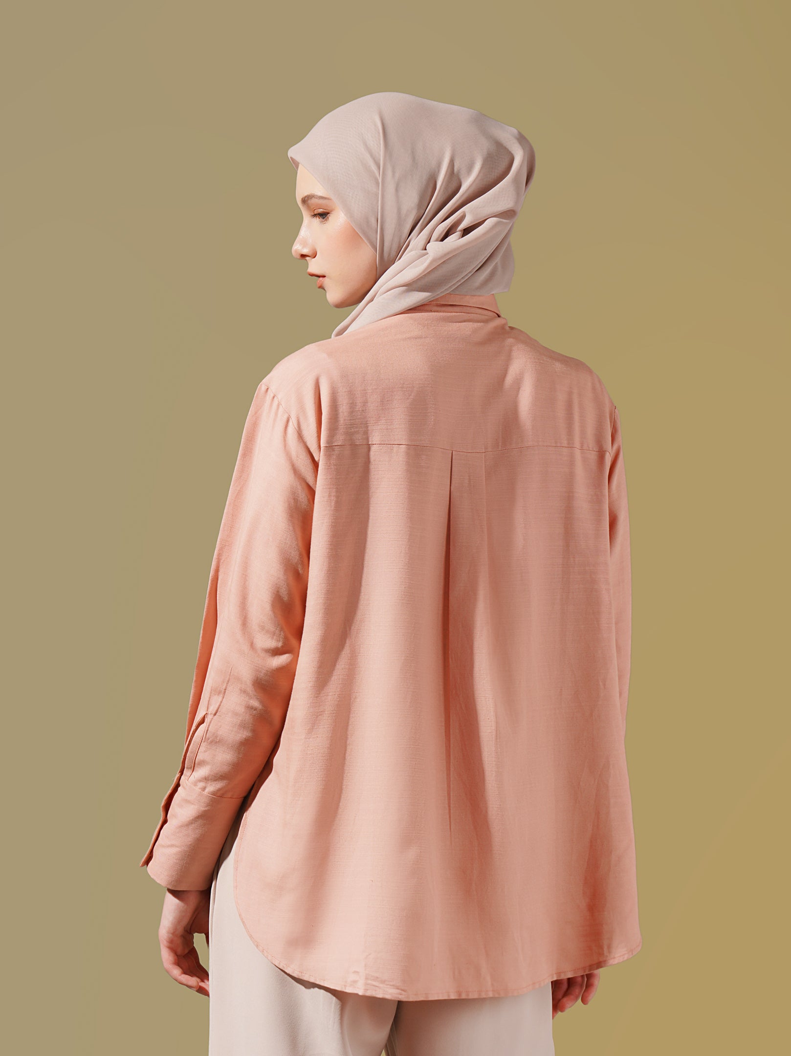 Leika Shirt Peach Blush