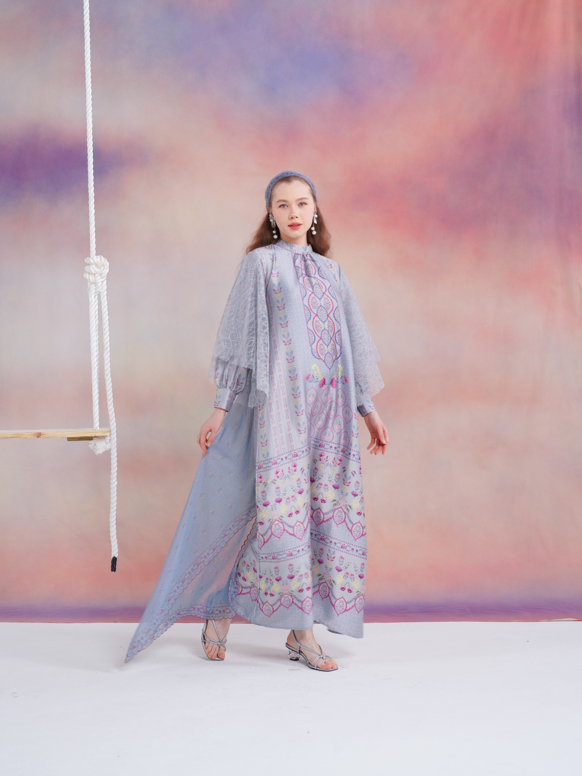Kalla Dress Blue
