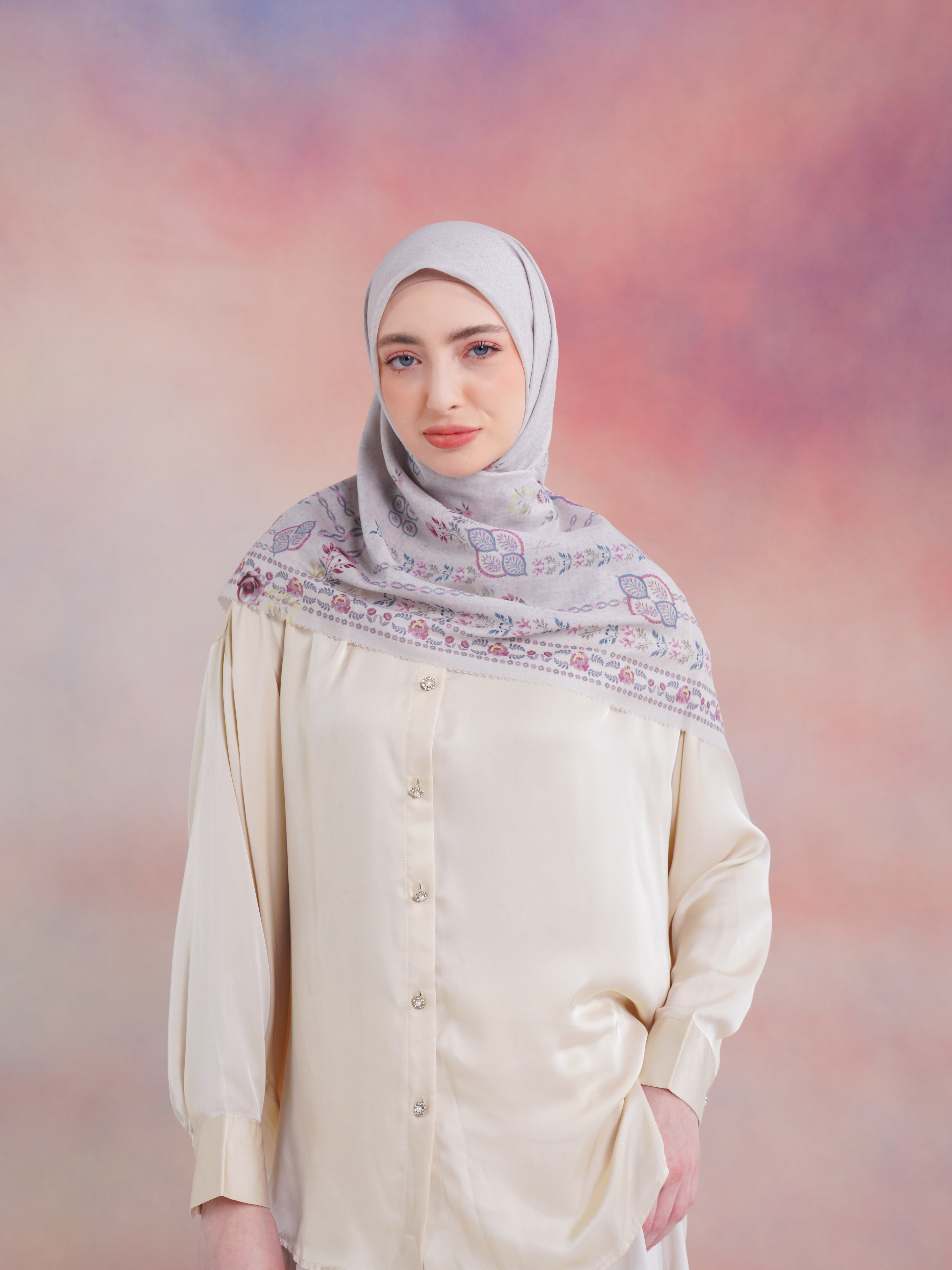 Kiera Scarves Crème