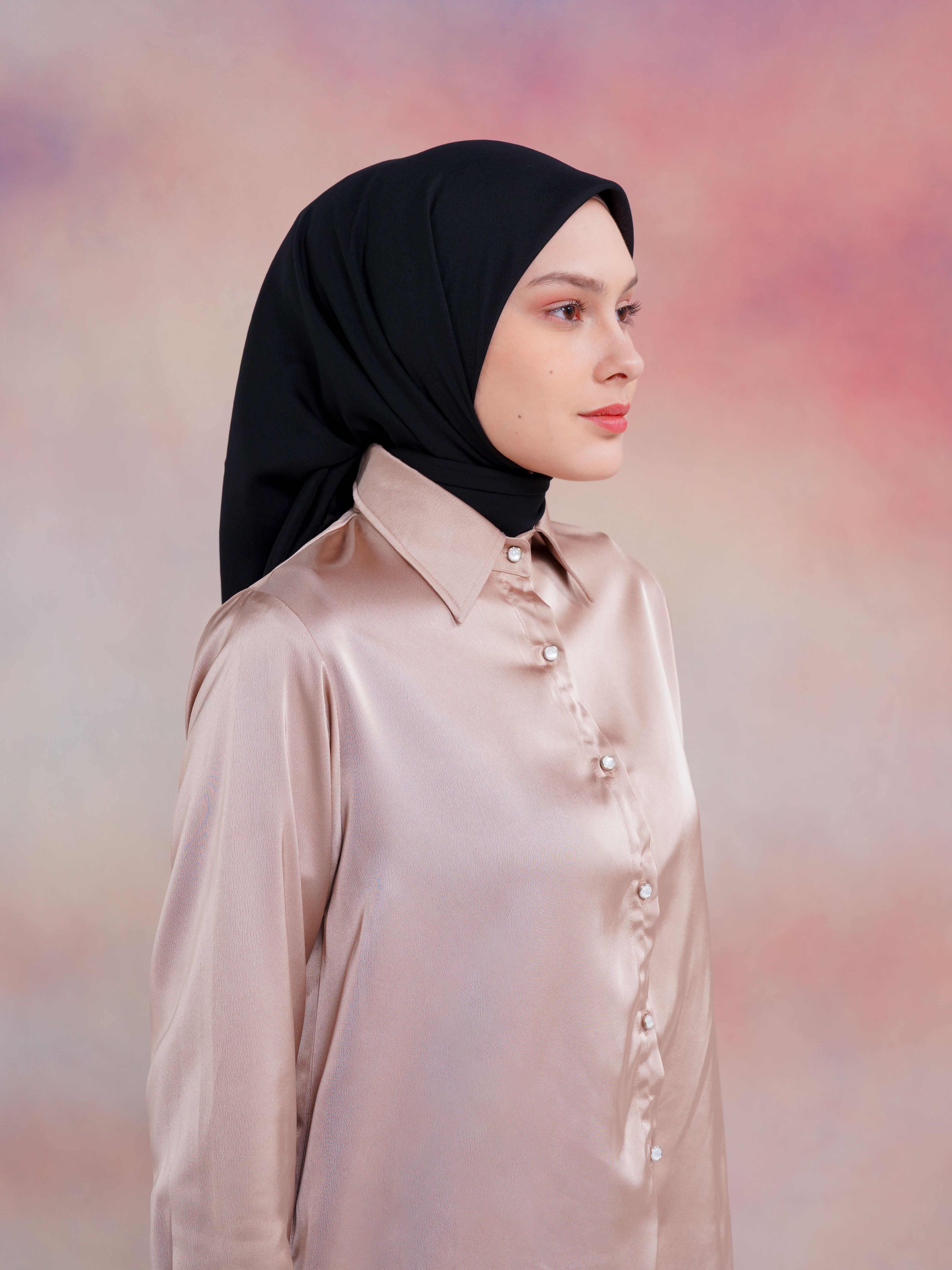 Noura Scarves Black