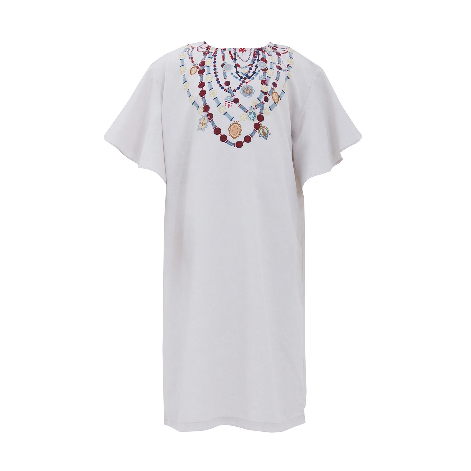 Taseefa Dress Off White