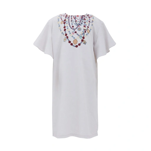 Image of Taseefa Dress Off White