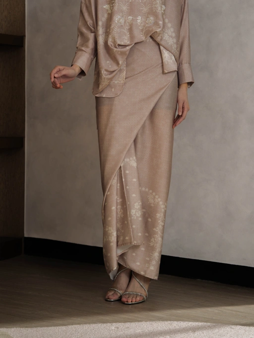 Image of Alaia Skirt Beige