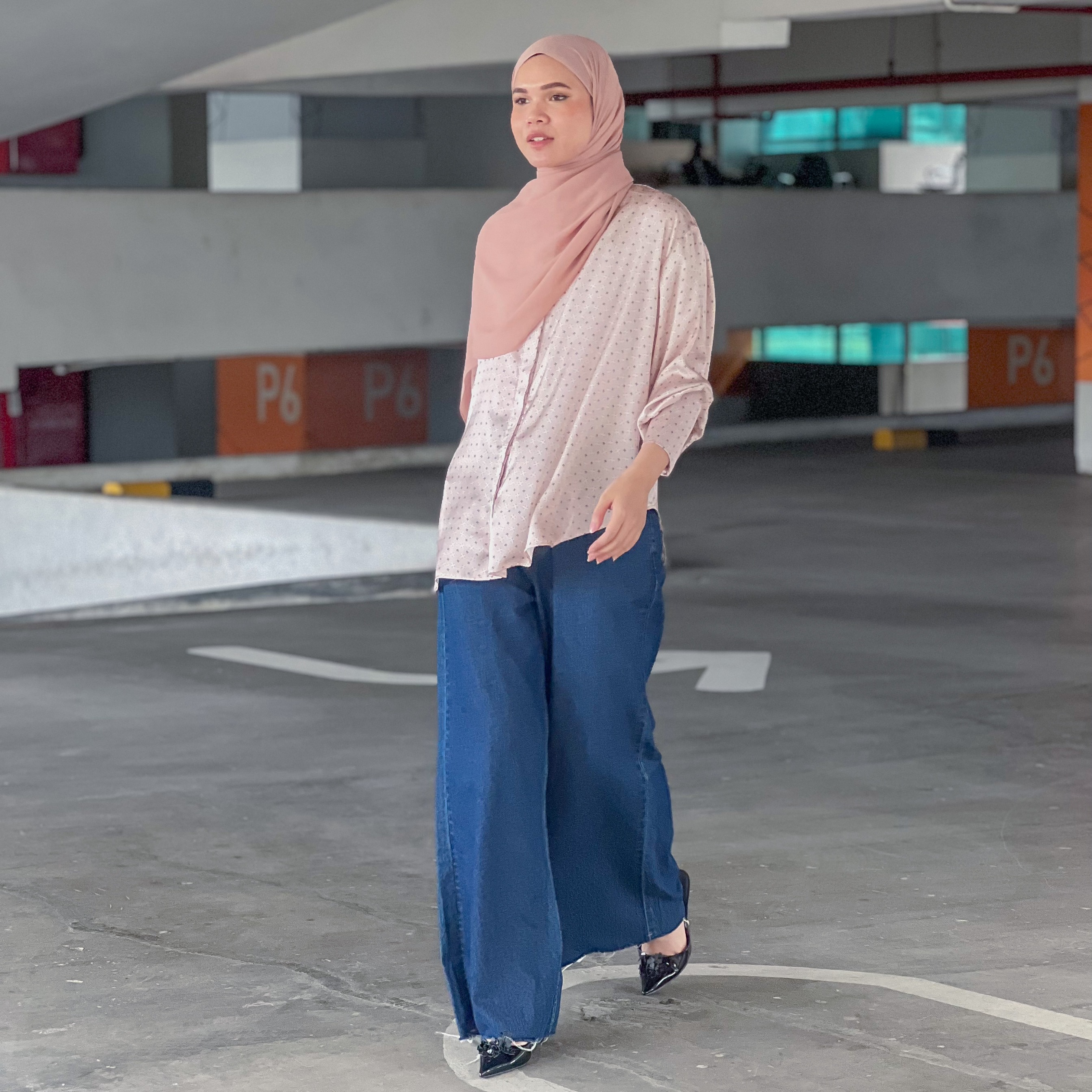 Safira Top Pale Pink