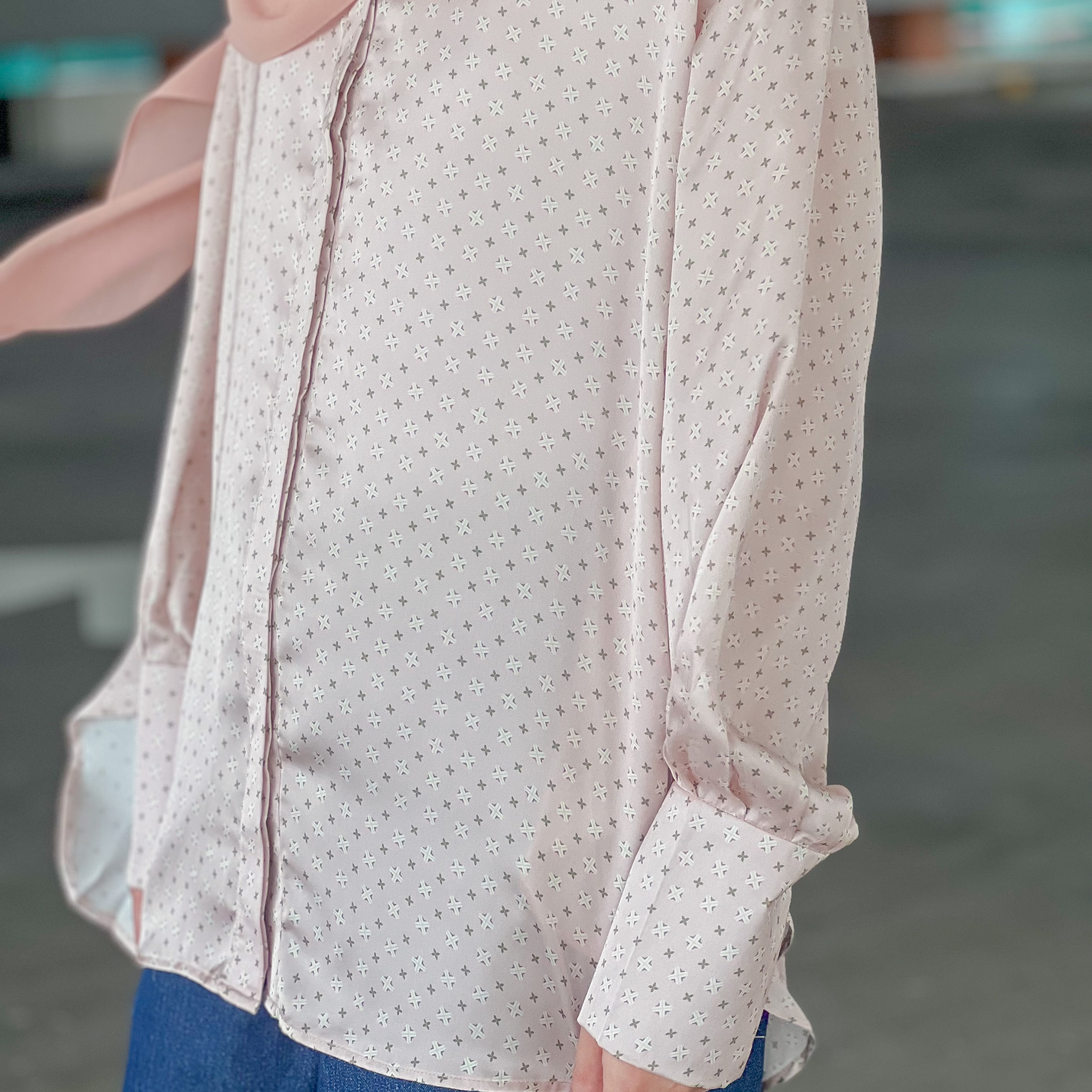 Safira Top Pale Pink