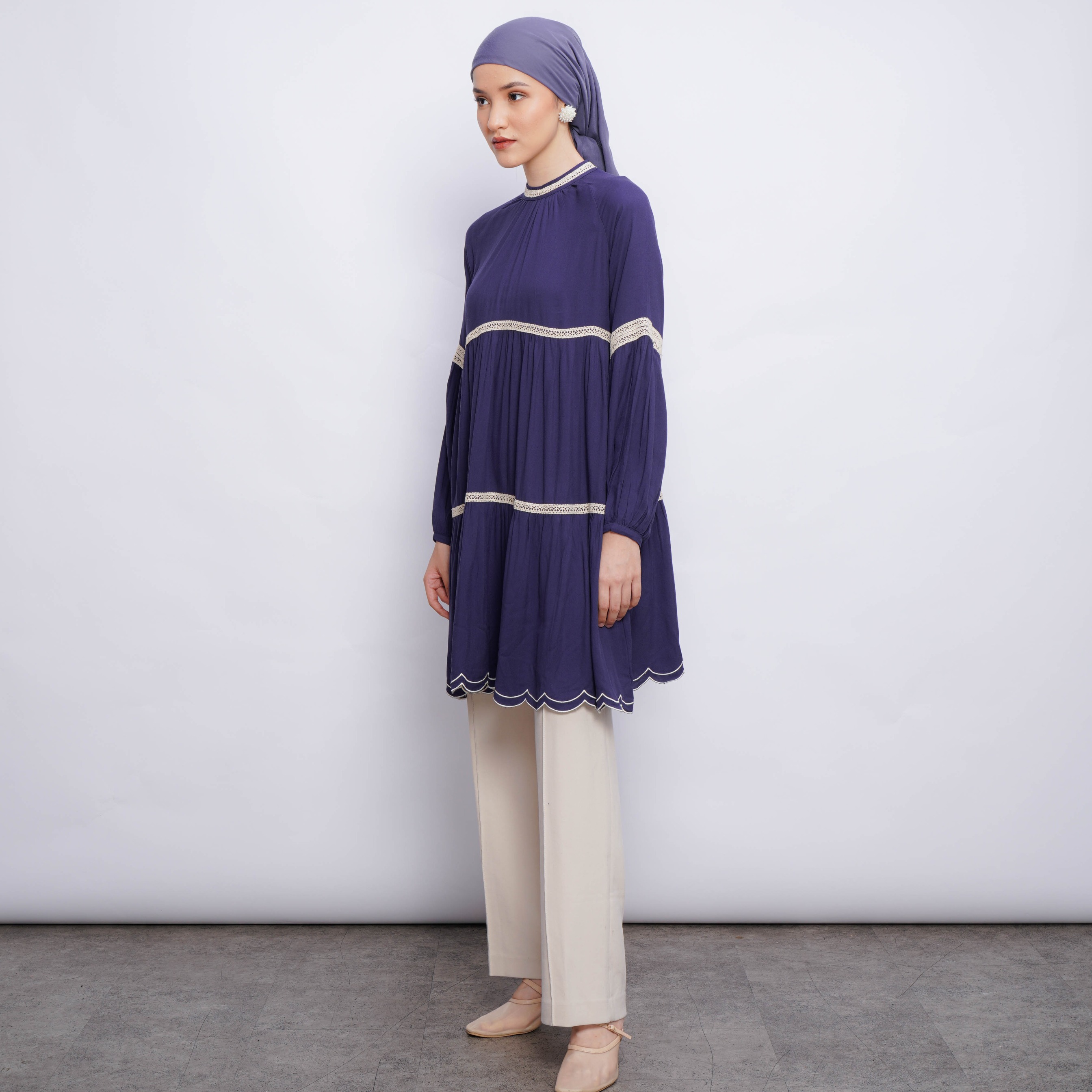 Layla Tunic Navy