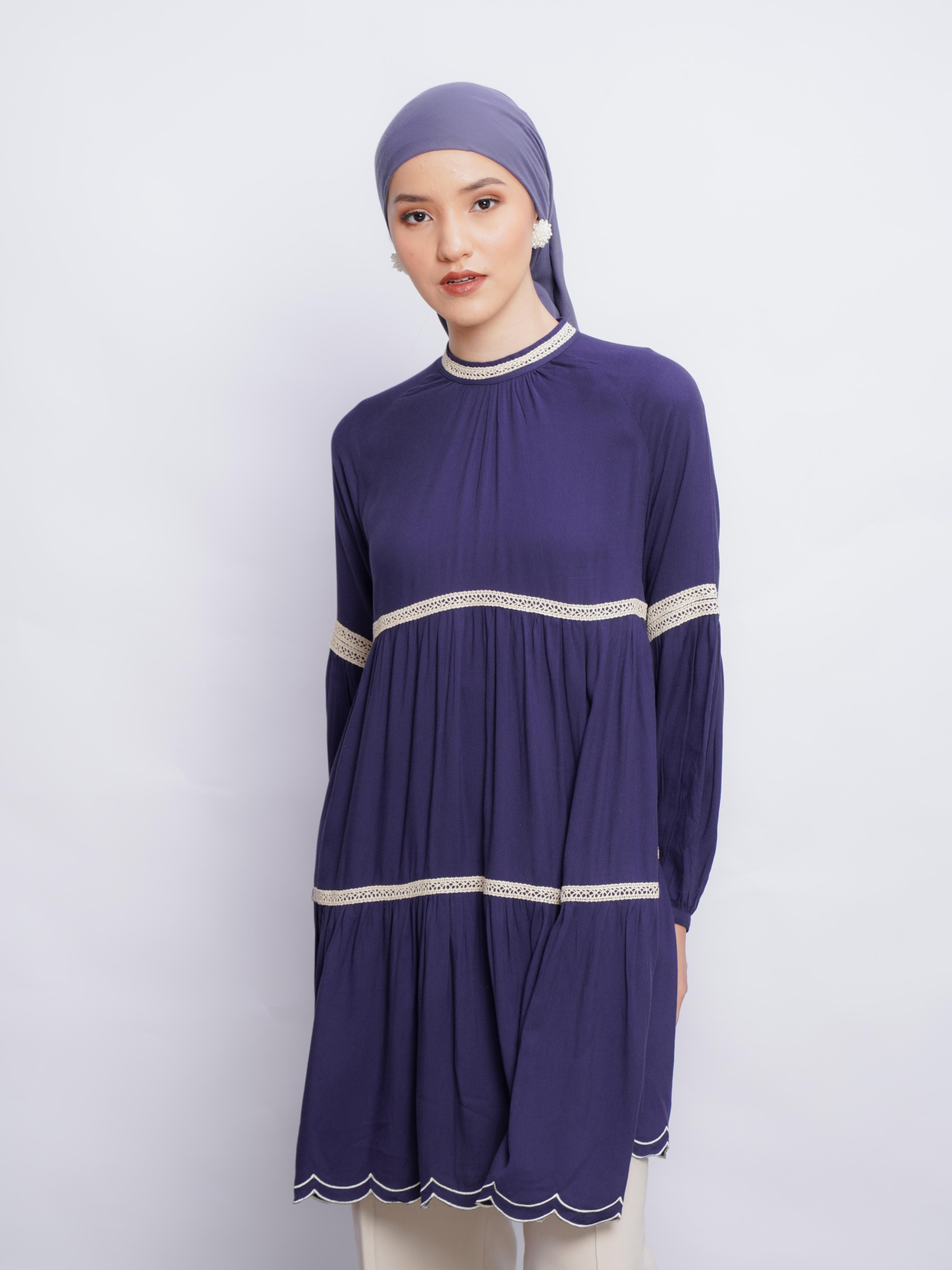 Layla Tunic Navy