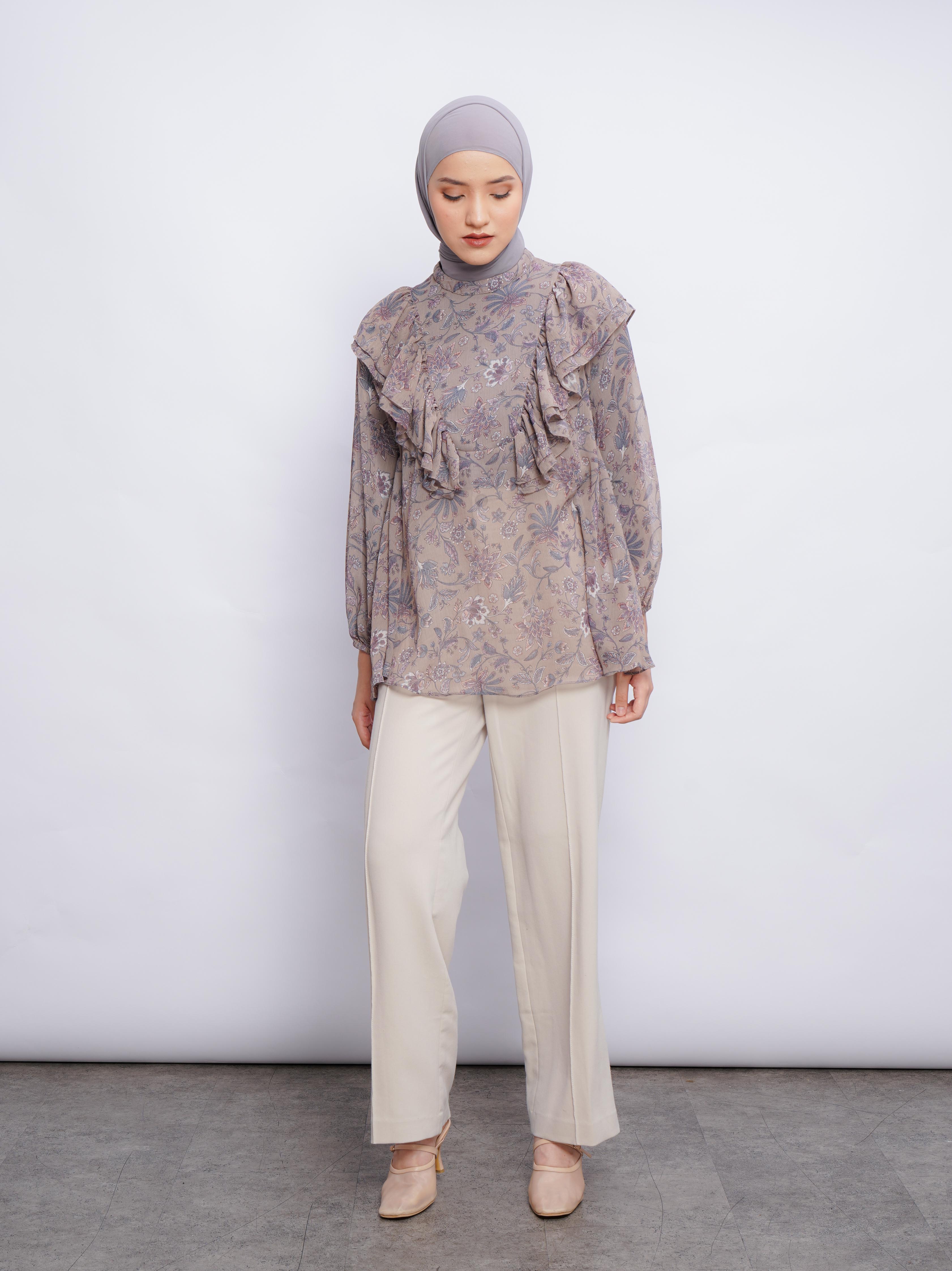 Laura Top Ash Brown