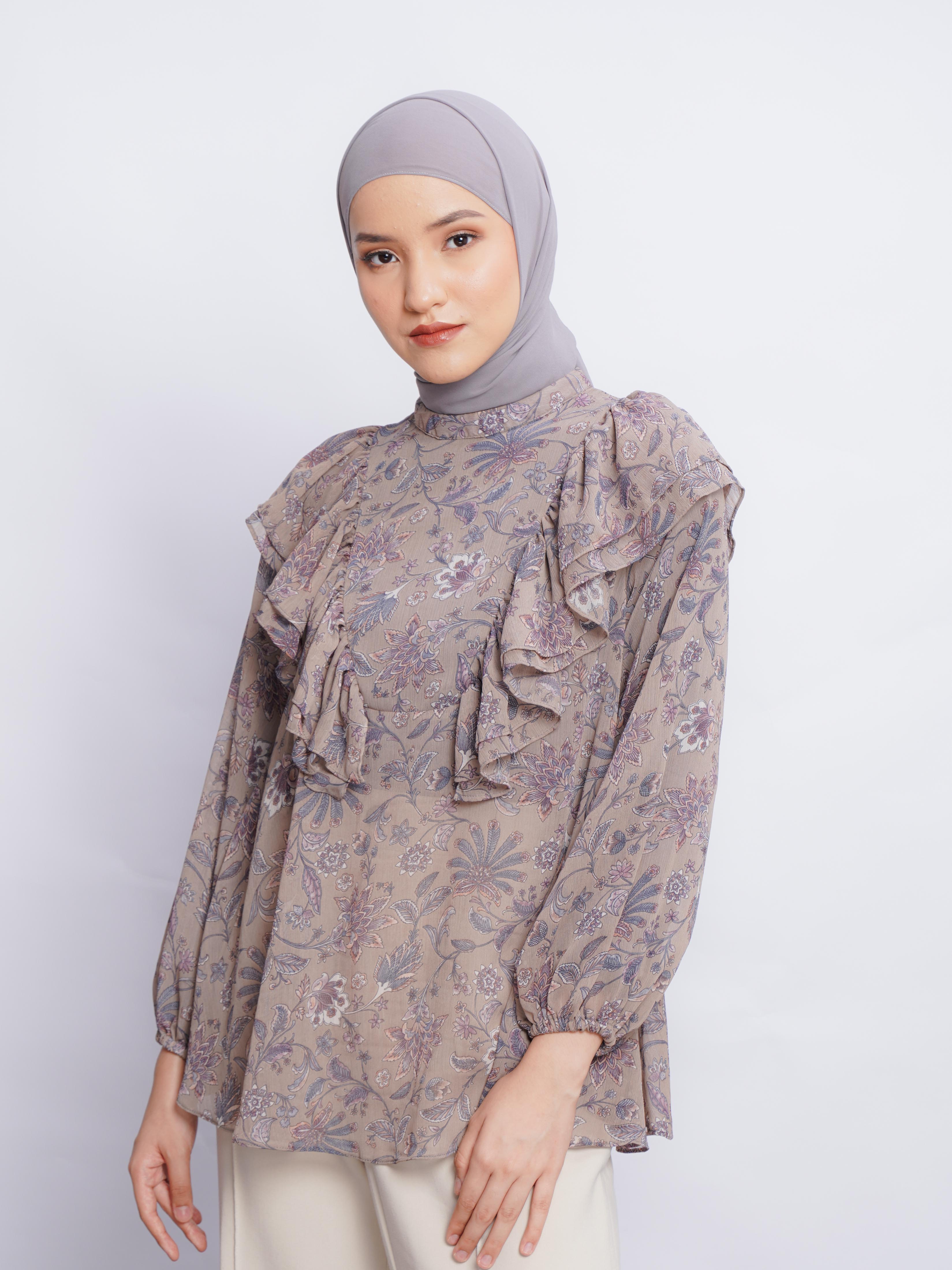Laura Top Ash Brown
