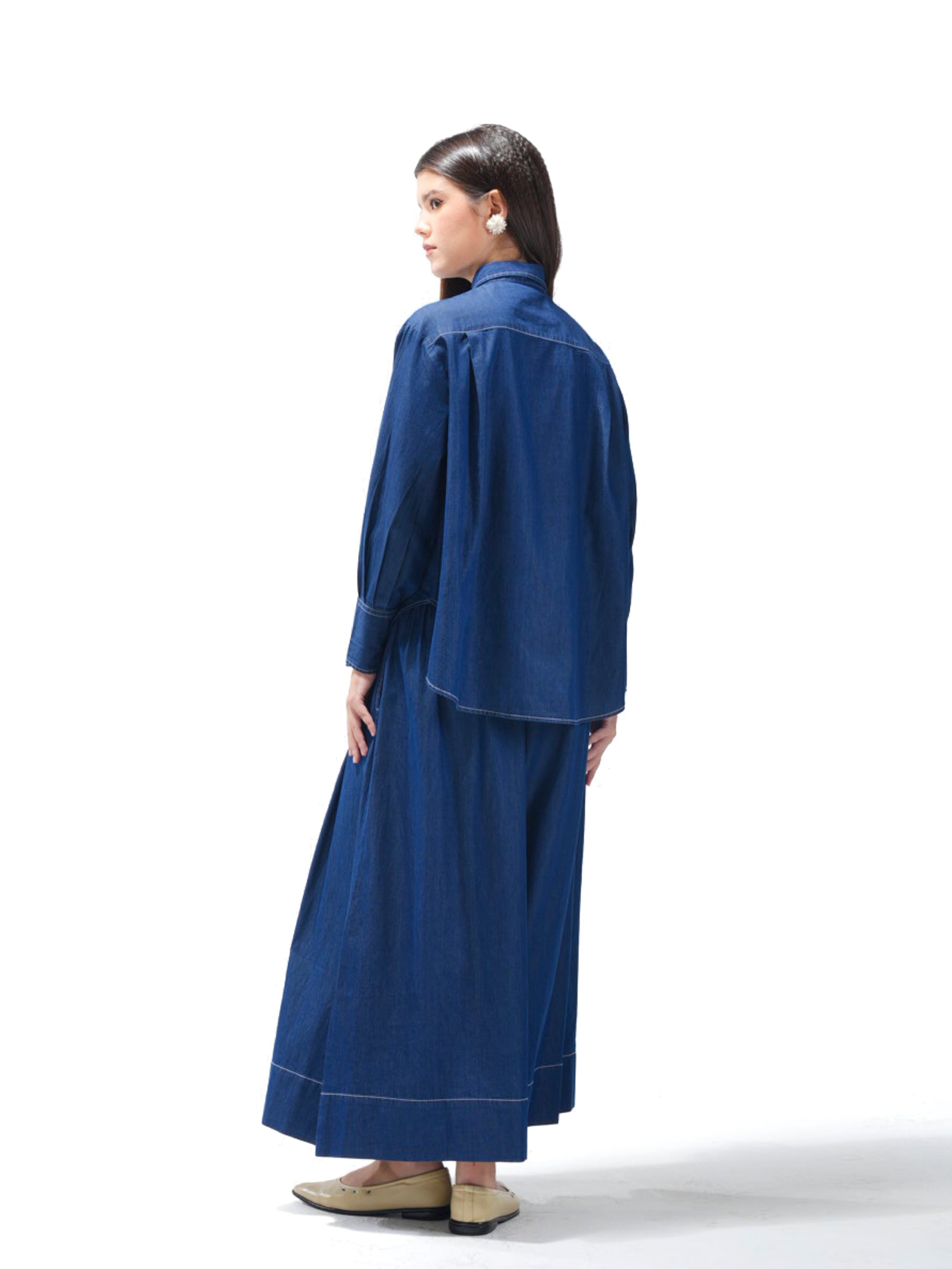 Veryl Denim Shirt Blue