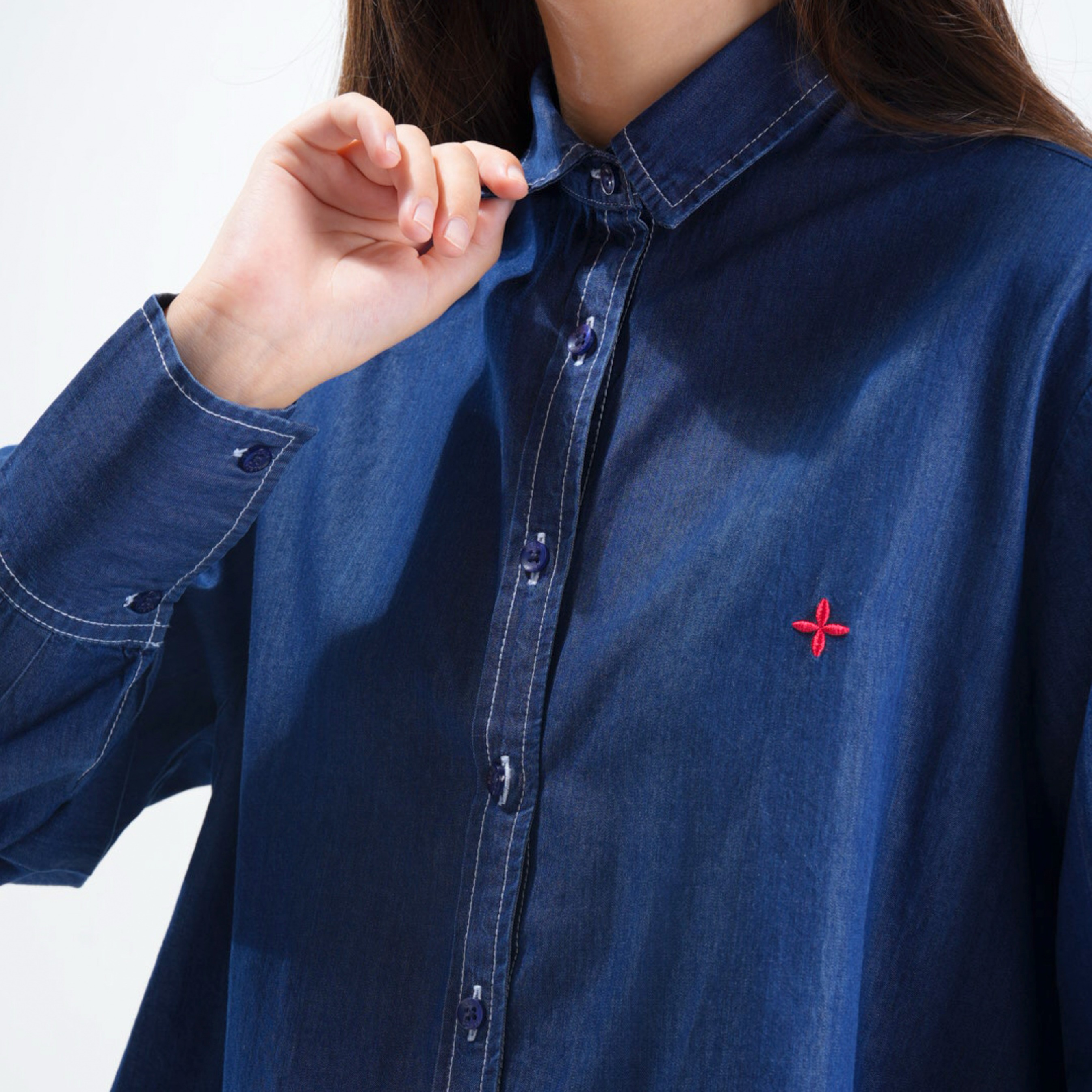 Veryl Denim Shirt Blue