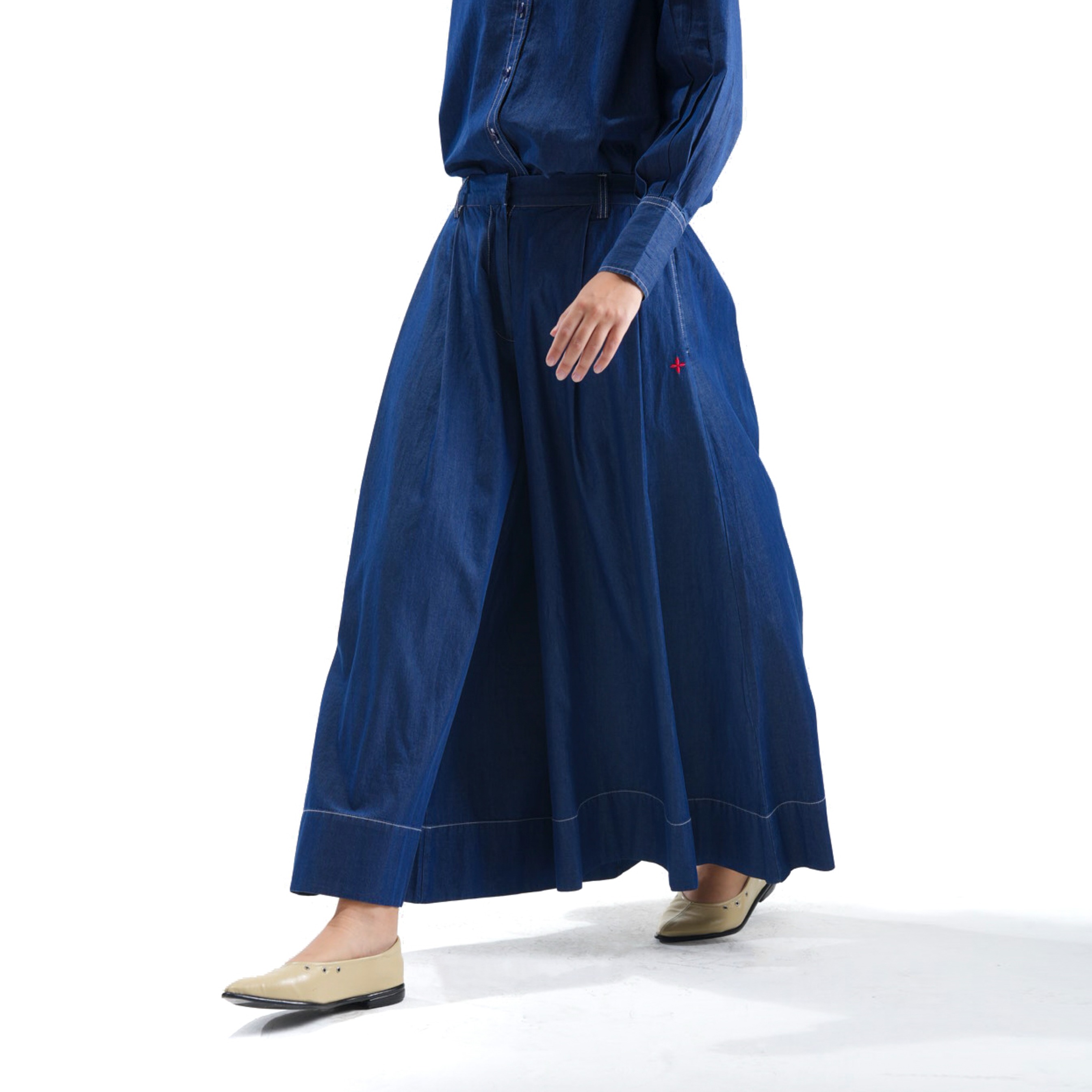 Vixy Cullotes Denim Blue