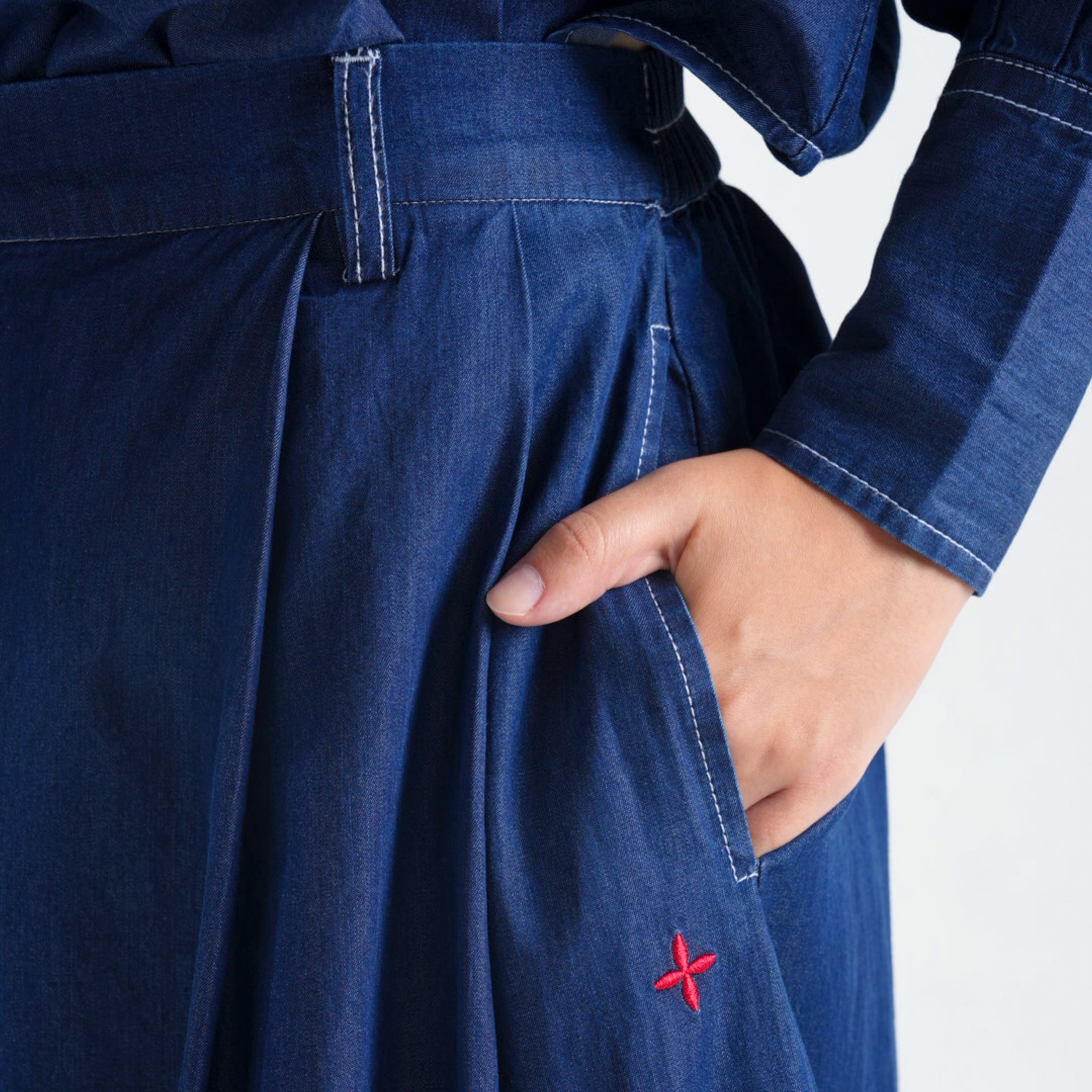 Vixy Cullotes Denim Blue