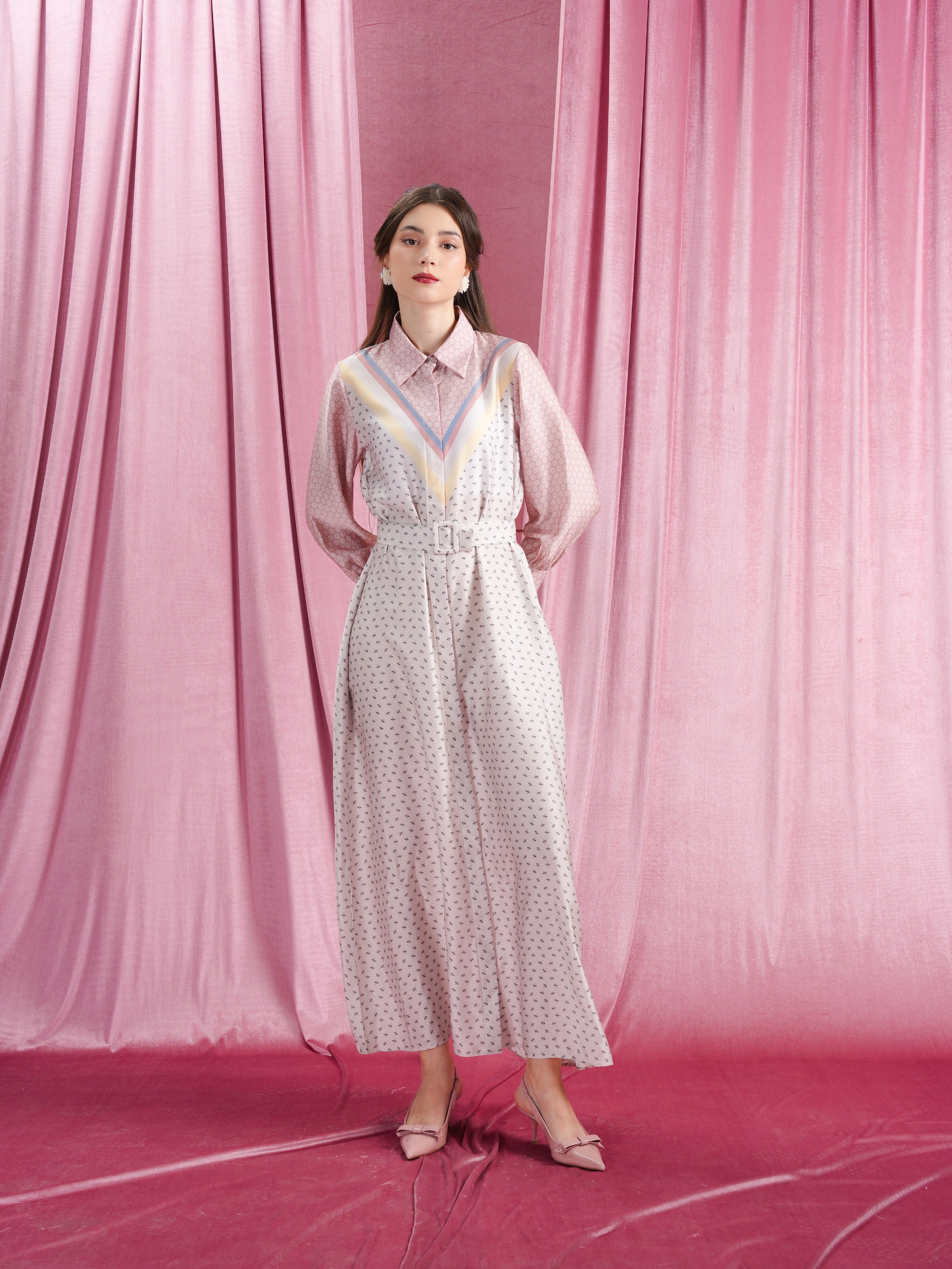 Shiza Dress Beige