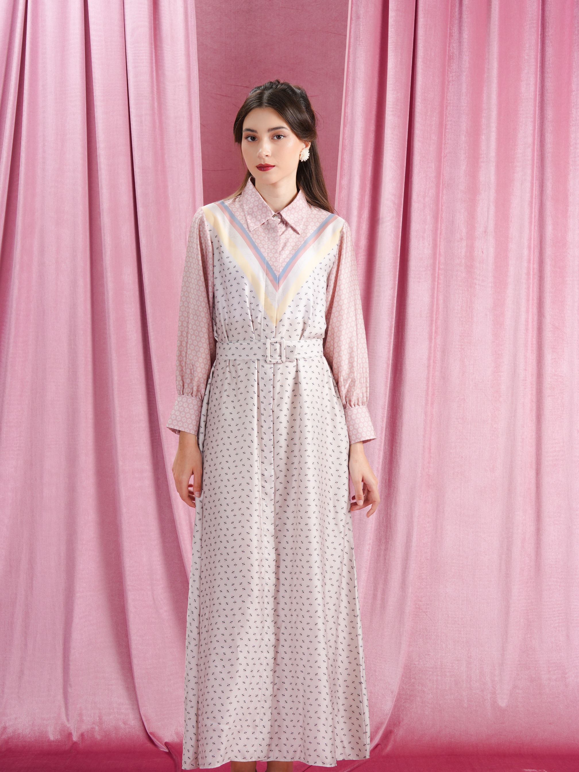 Shiza Dress Beige