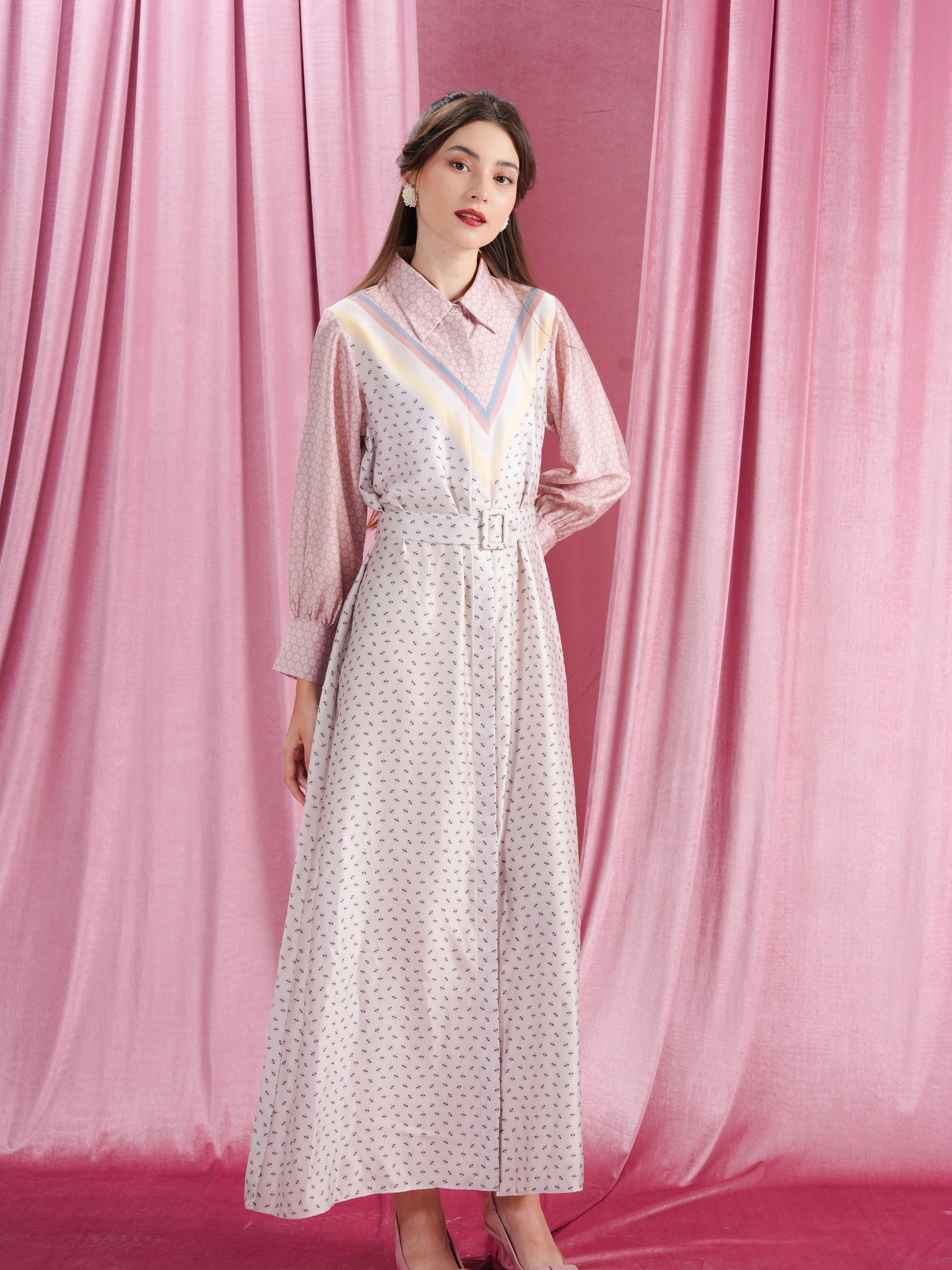 Shiza Dress Beige