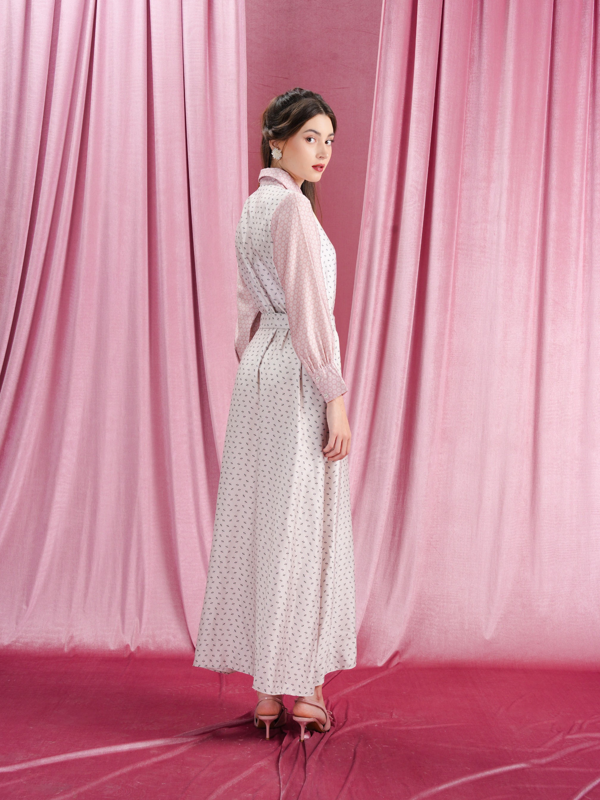 Shiza Dress Beige