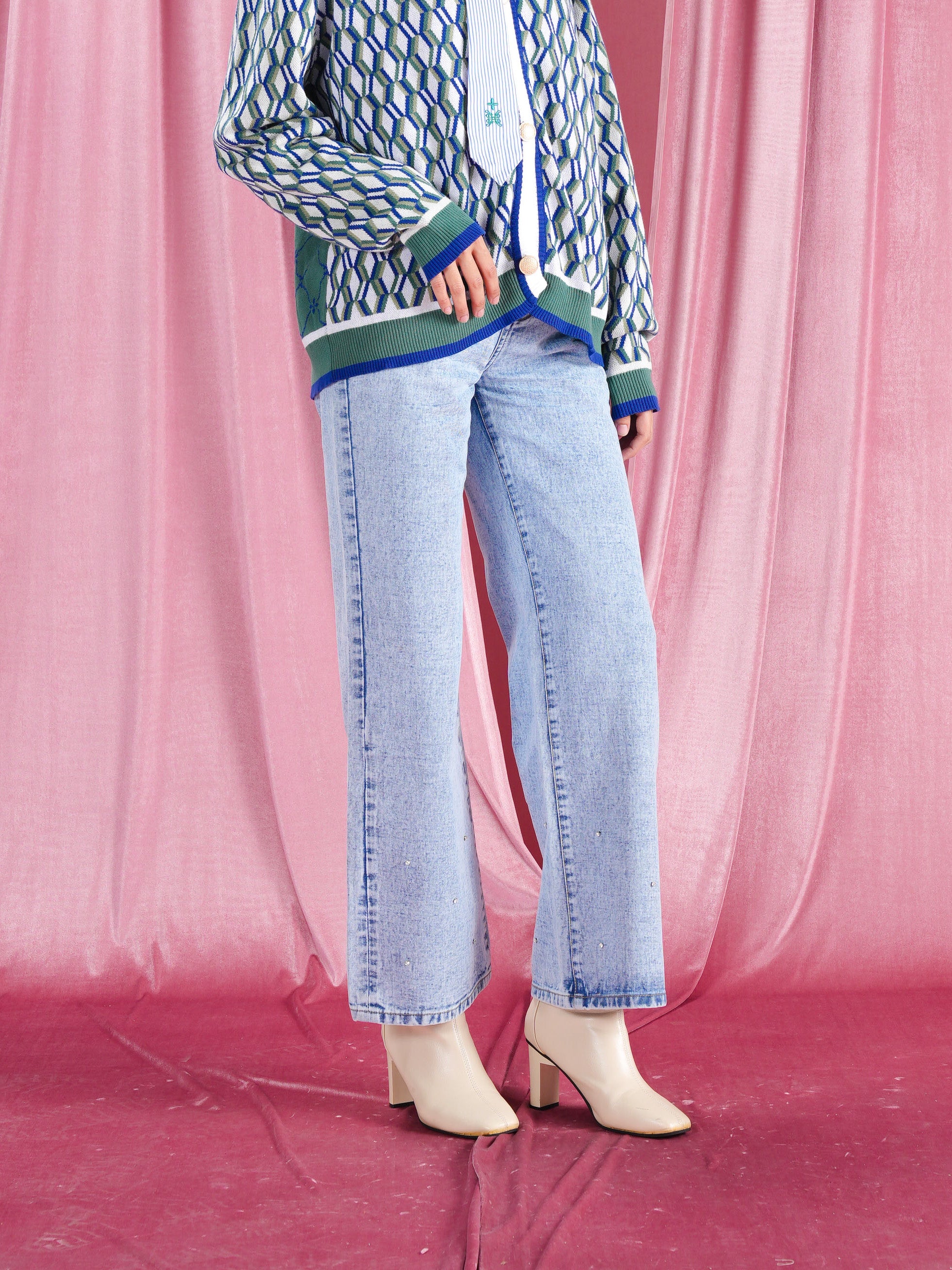 Lila Denim Pants Light Blue