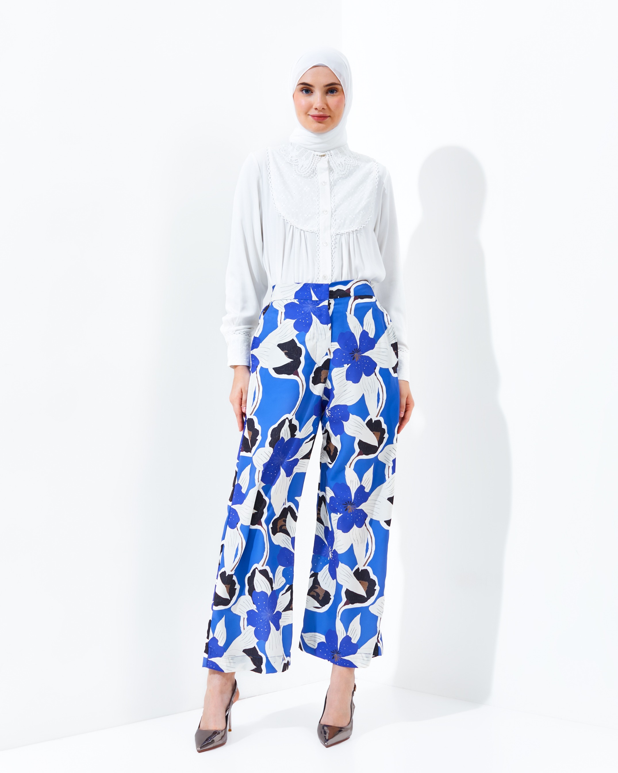 Poppy Pants Blue