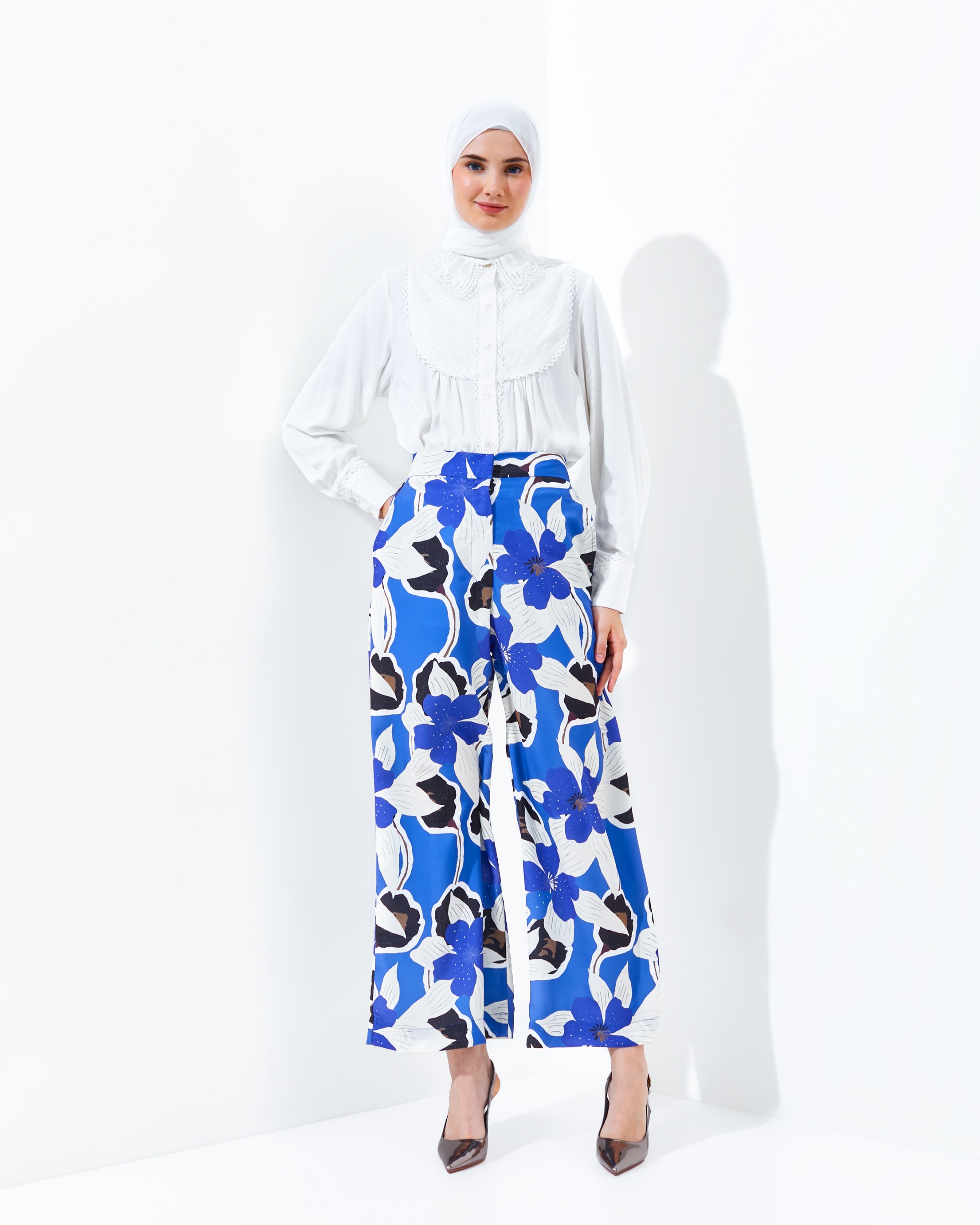 Poppy Pants Blue