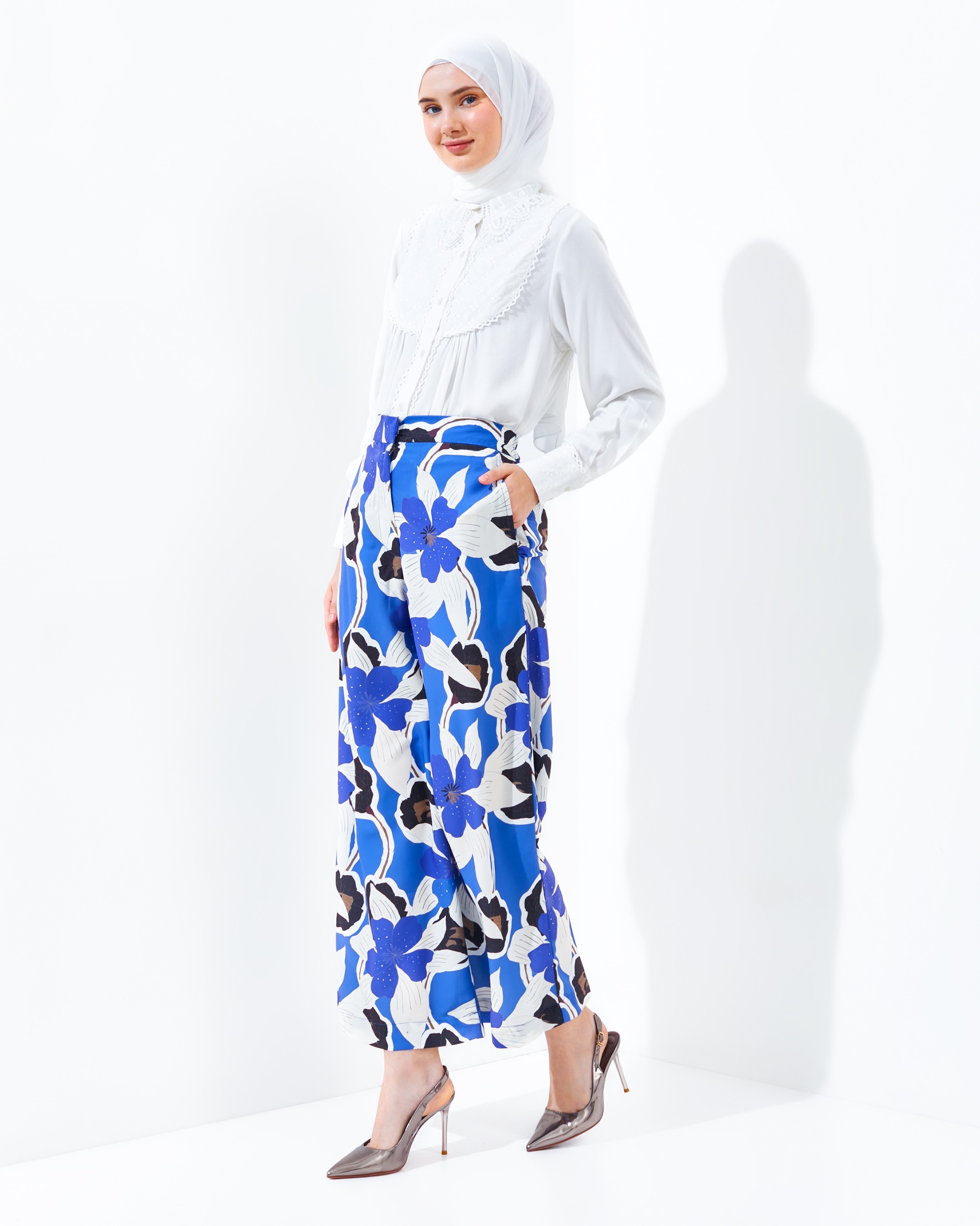 Poppy Pants Blue