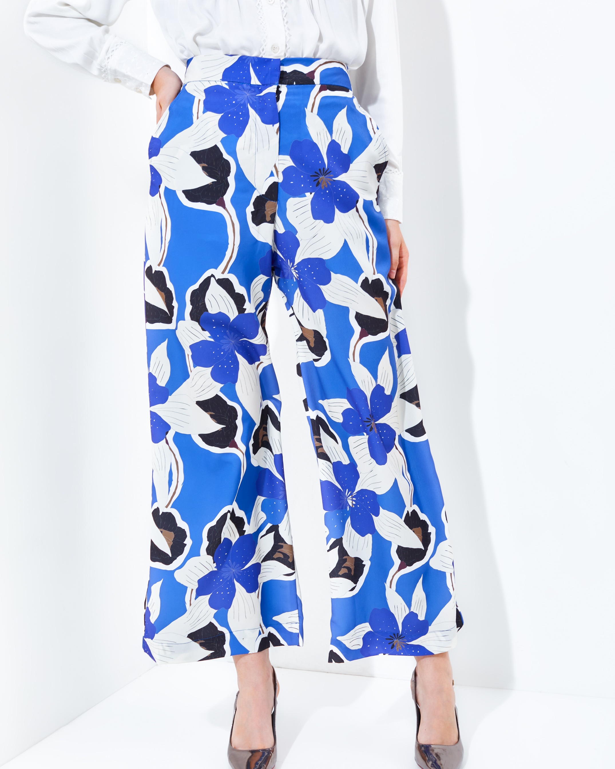 Poppy Pants Blue