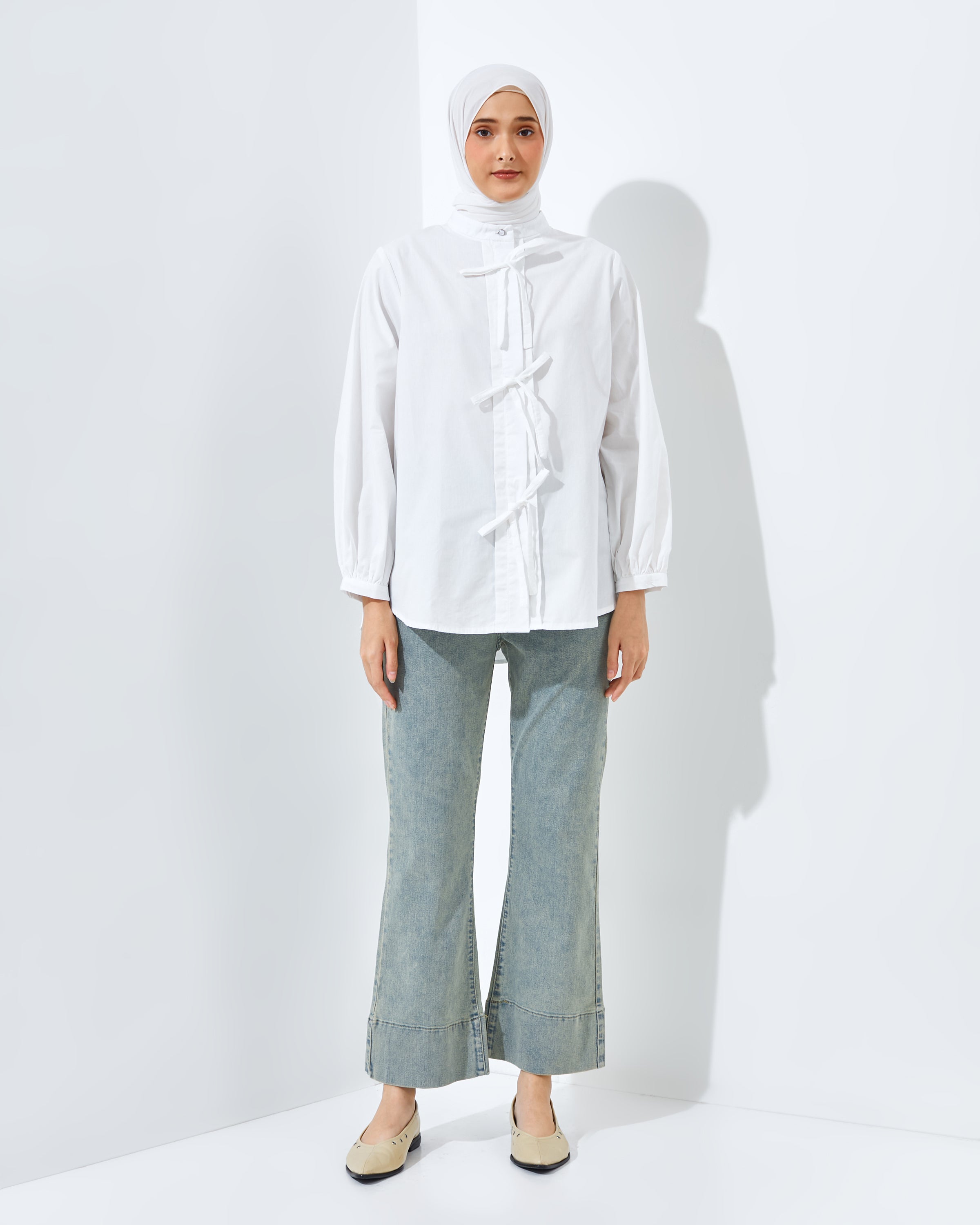 Liam Bootcut Denim Stone Blue