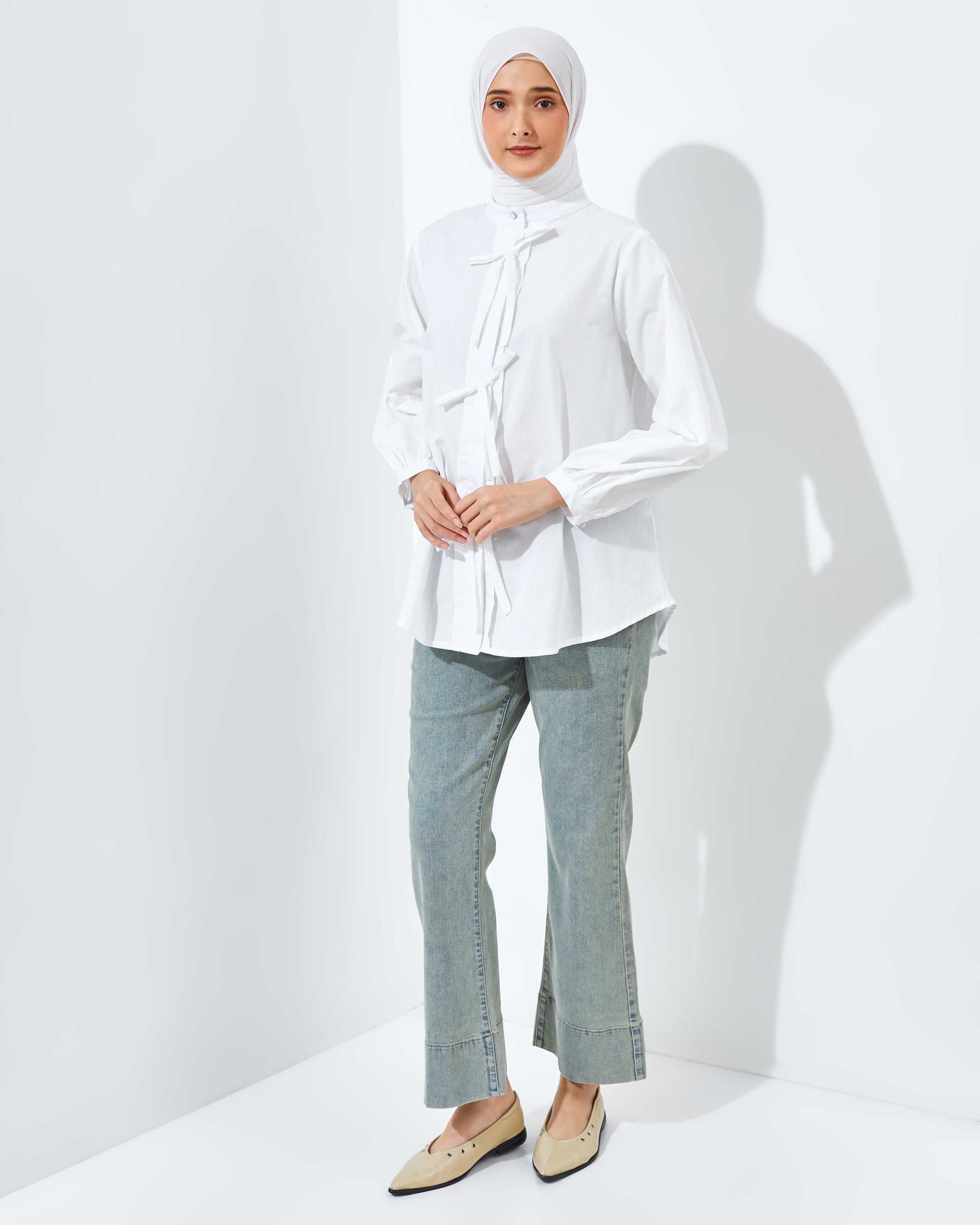 Liam Bootcut Denim Stone Blue