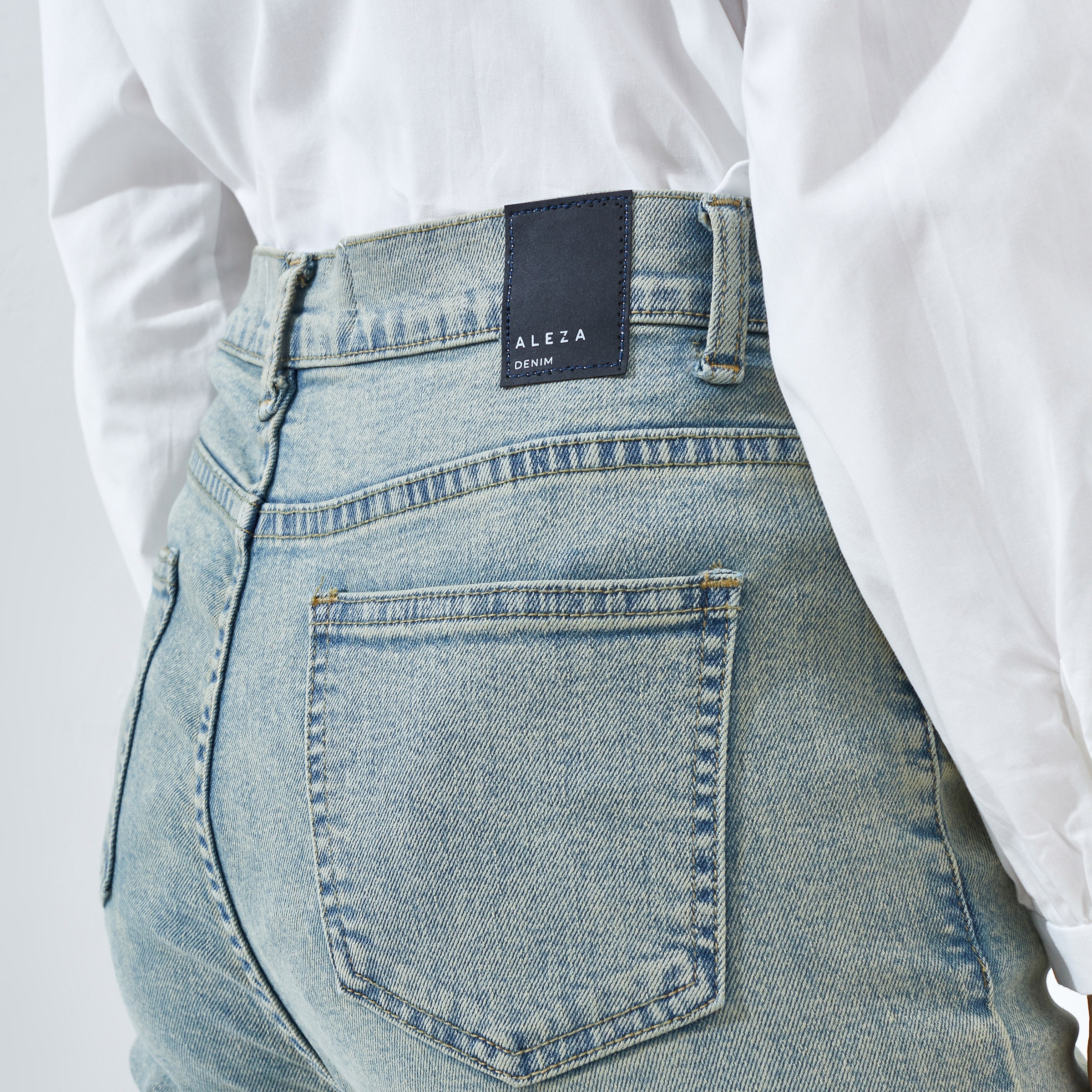 Liam Bootcut Denim Stone Blue