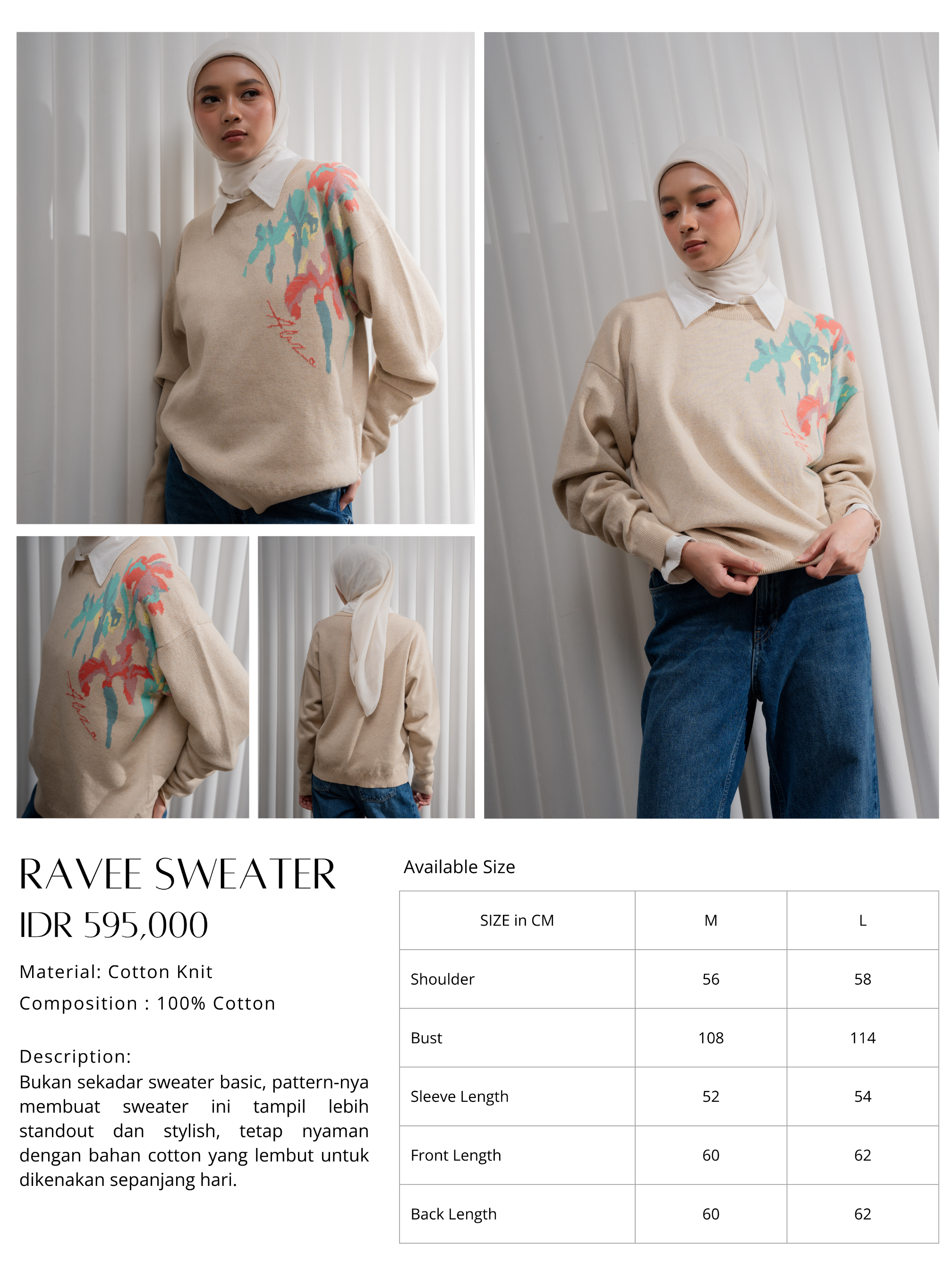 Ravee Sweater Creme
