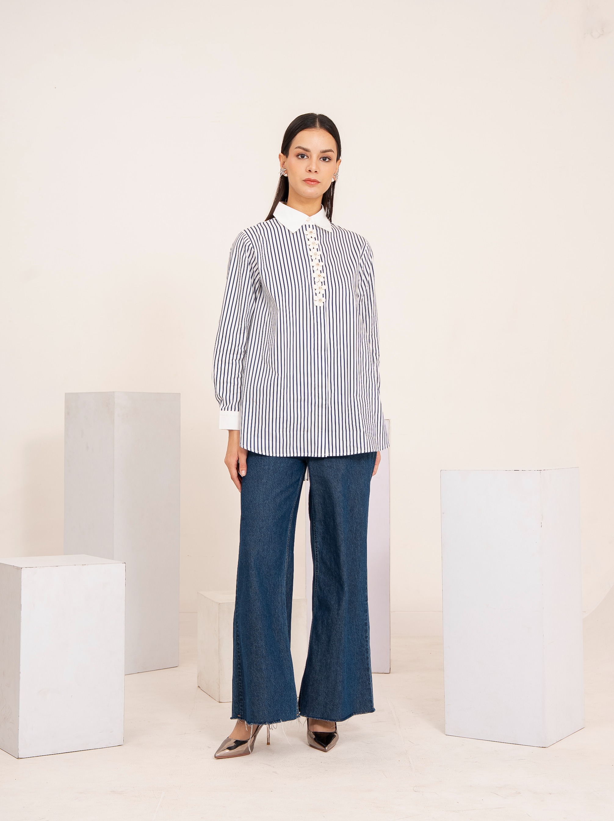 Valyn Shirt Navy