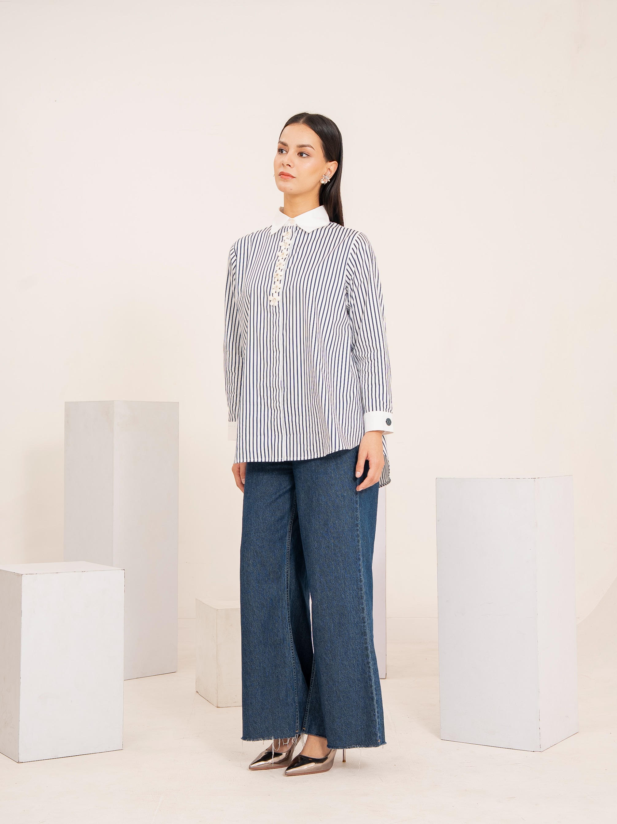 Valyn Shirt Navy