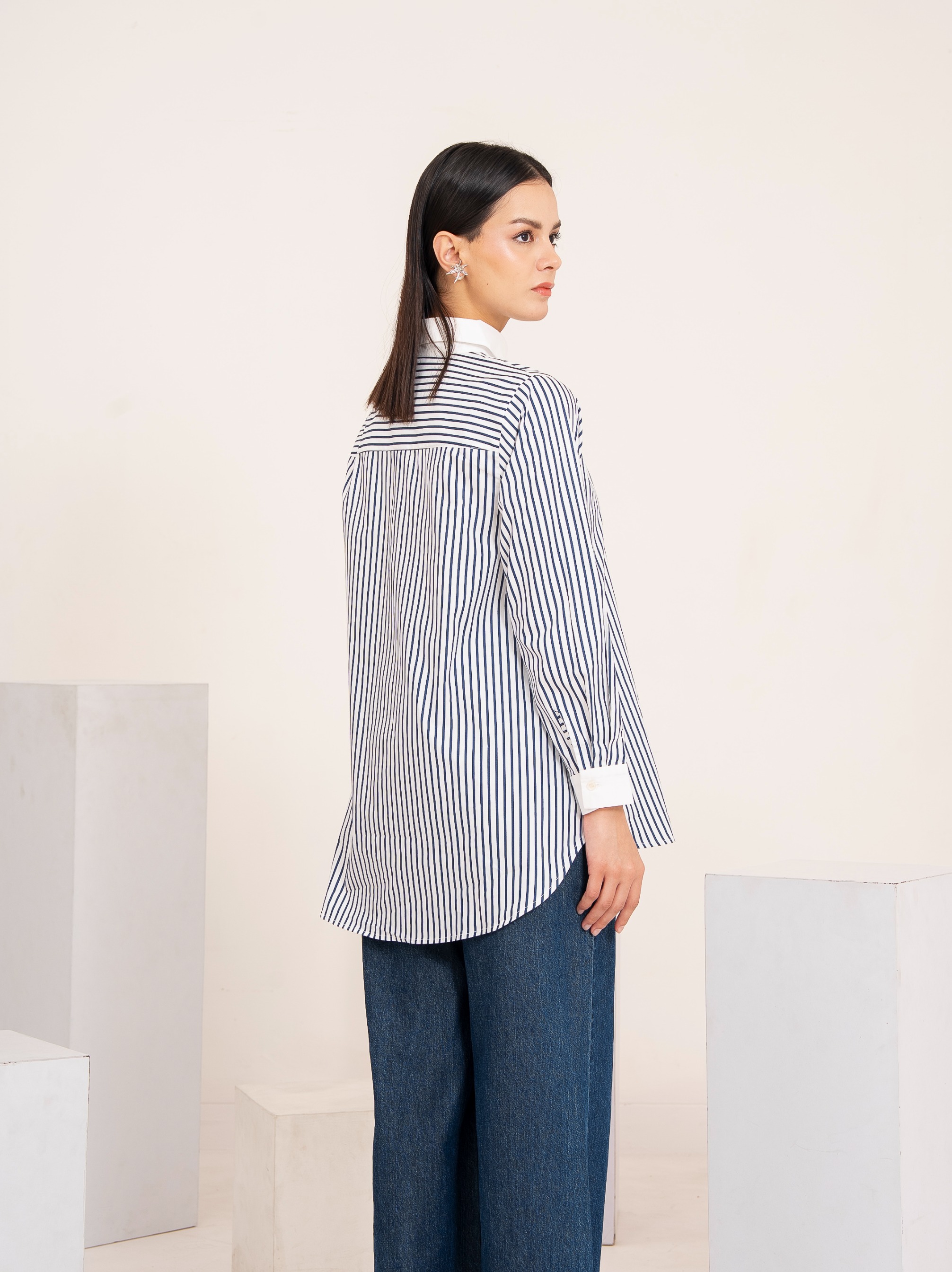 Valyn Shirt Navy