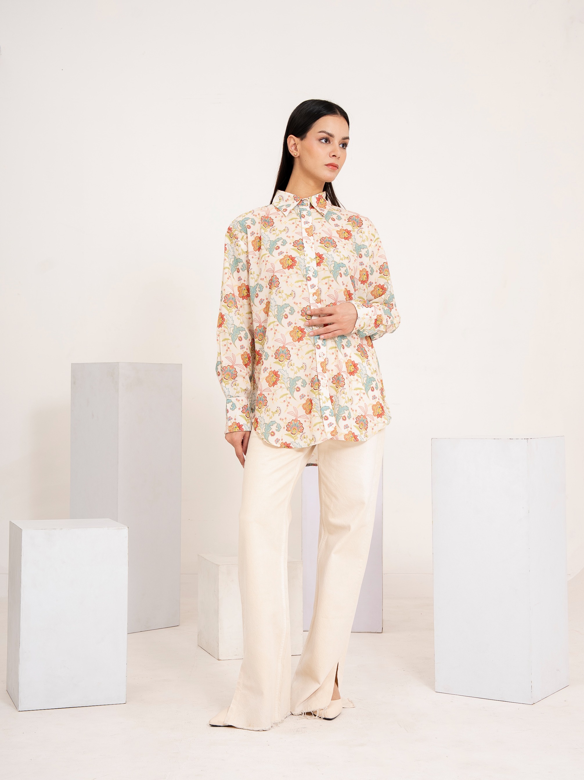 Talia Shirt Creme