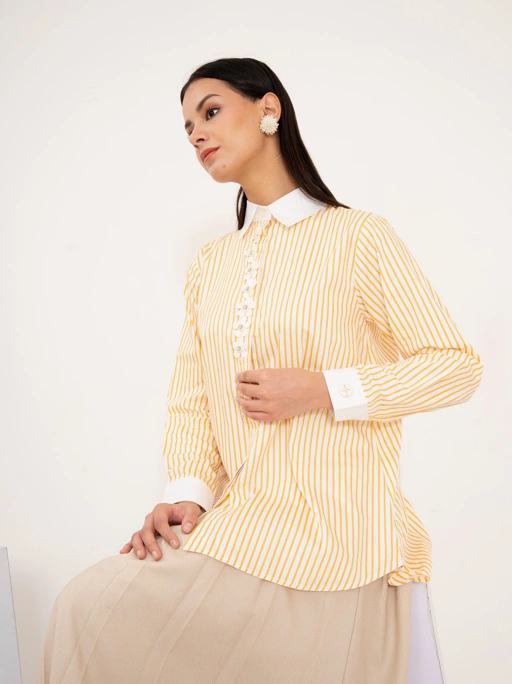 Image of Valyn Shirt Yellow
