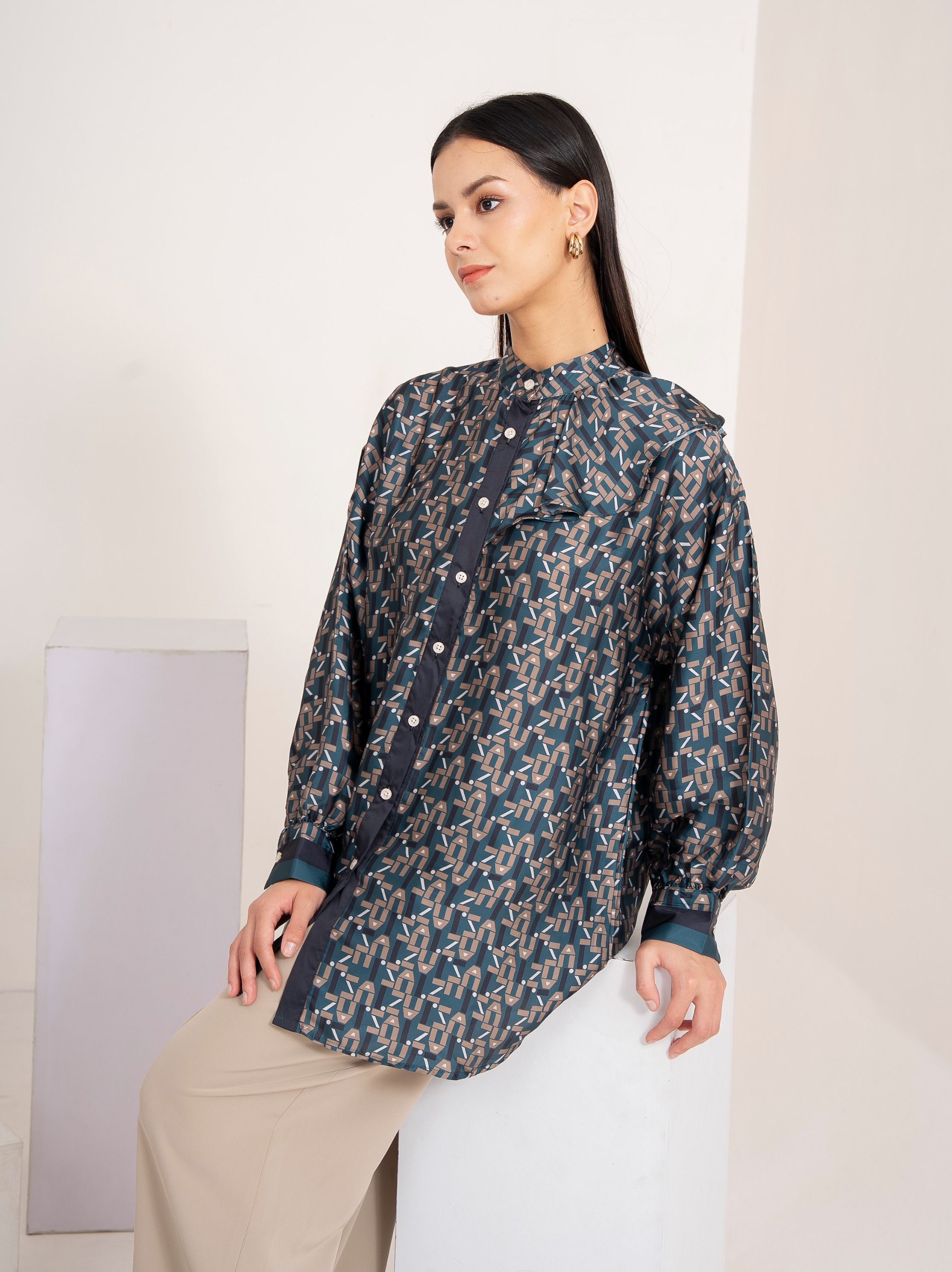 Abby Shirt Dark Green