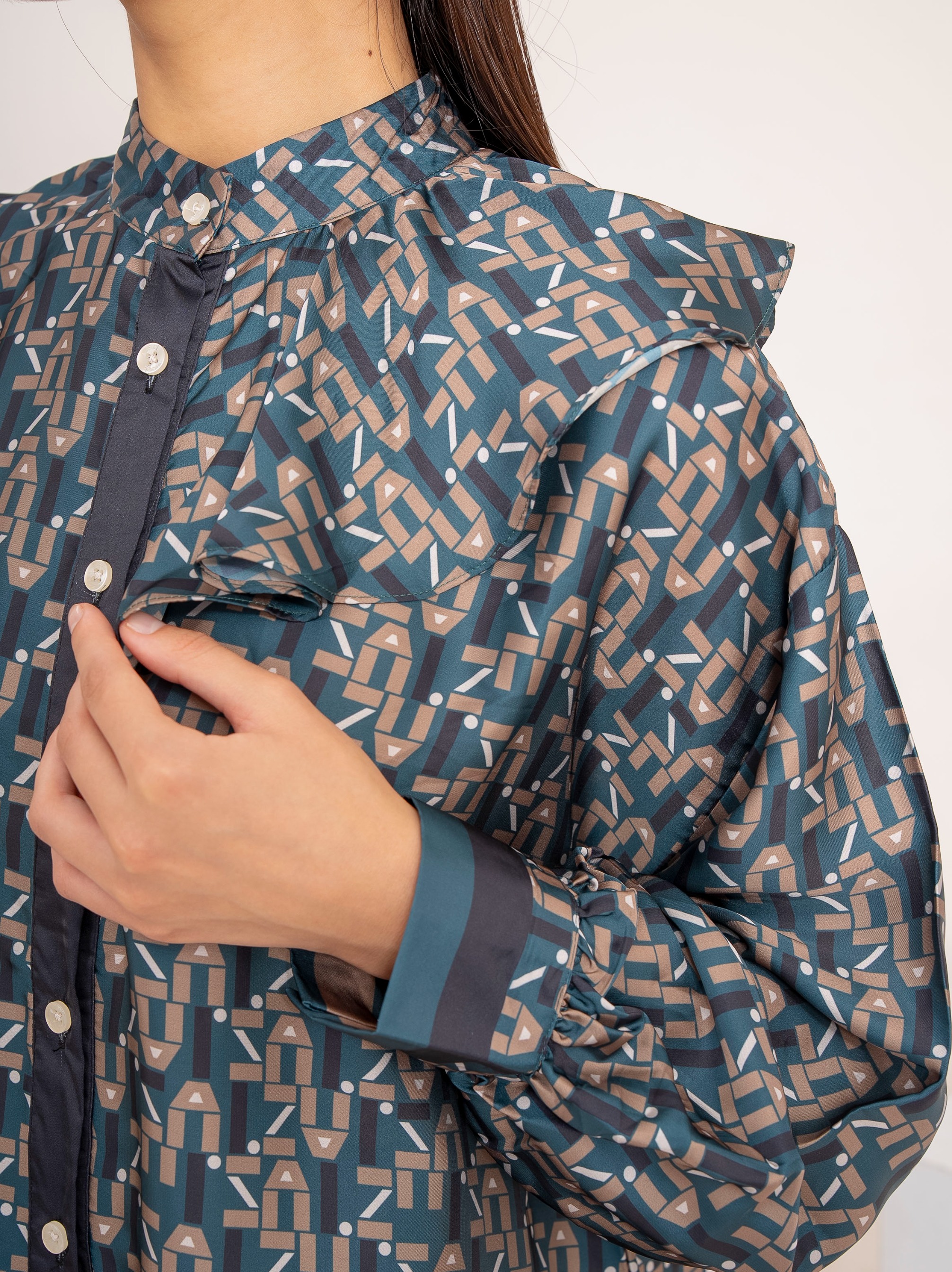 Abby Shirt Dark Green