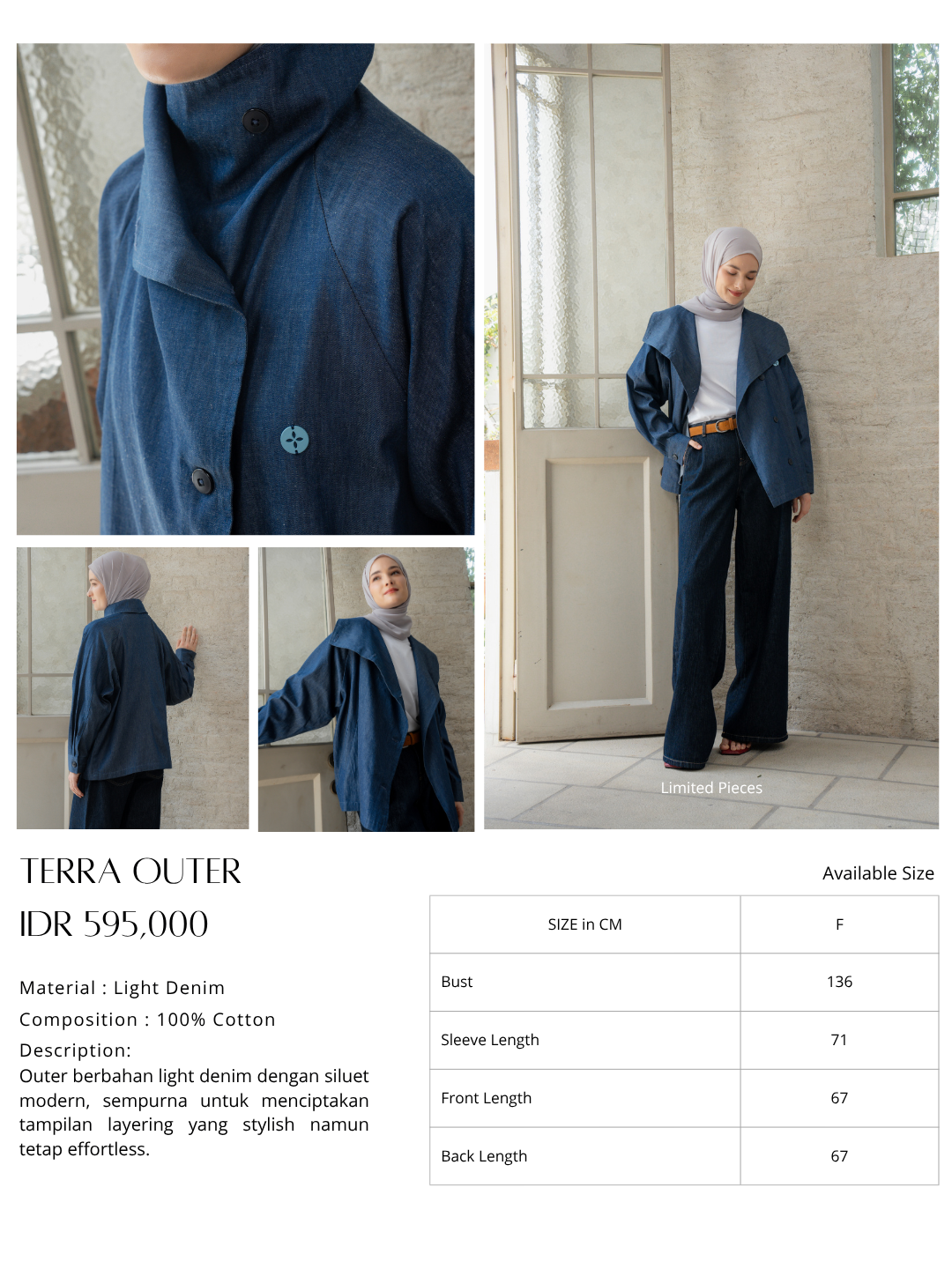 Terra Outer Blue Denim