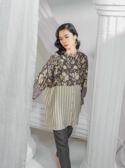 Image of Nava Tunic Dark Gray